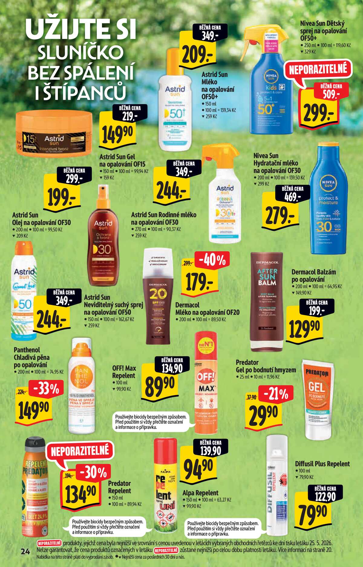 Albert  Hypermarket katalog Léto od 3.6. do 16.6.2026 strana 24