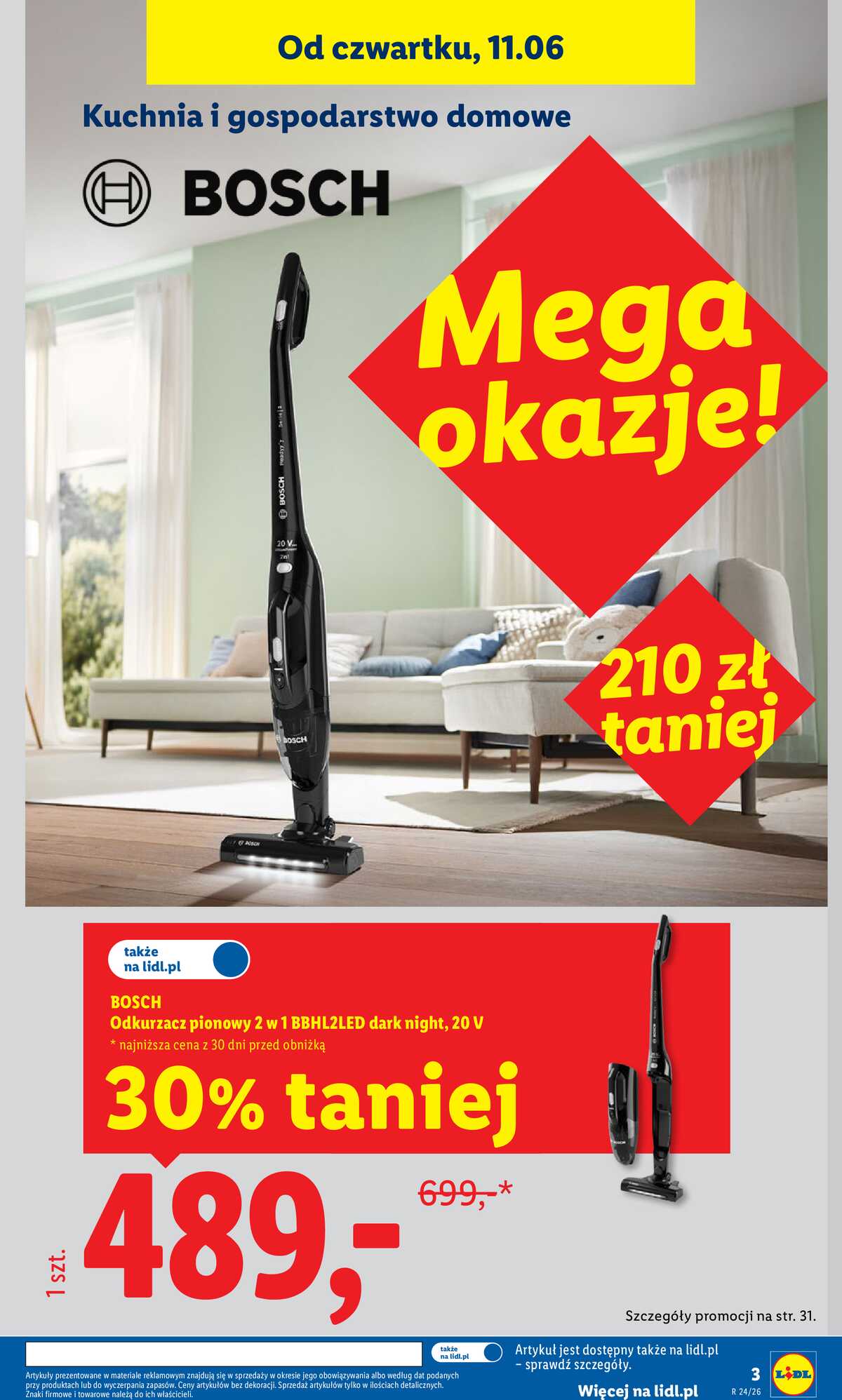 Leták Lidl Polsko 8.6.-13.6.2026 - Katalog platný od 8.06 strana 3
