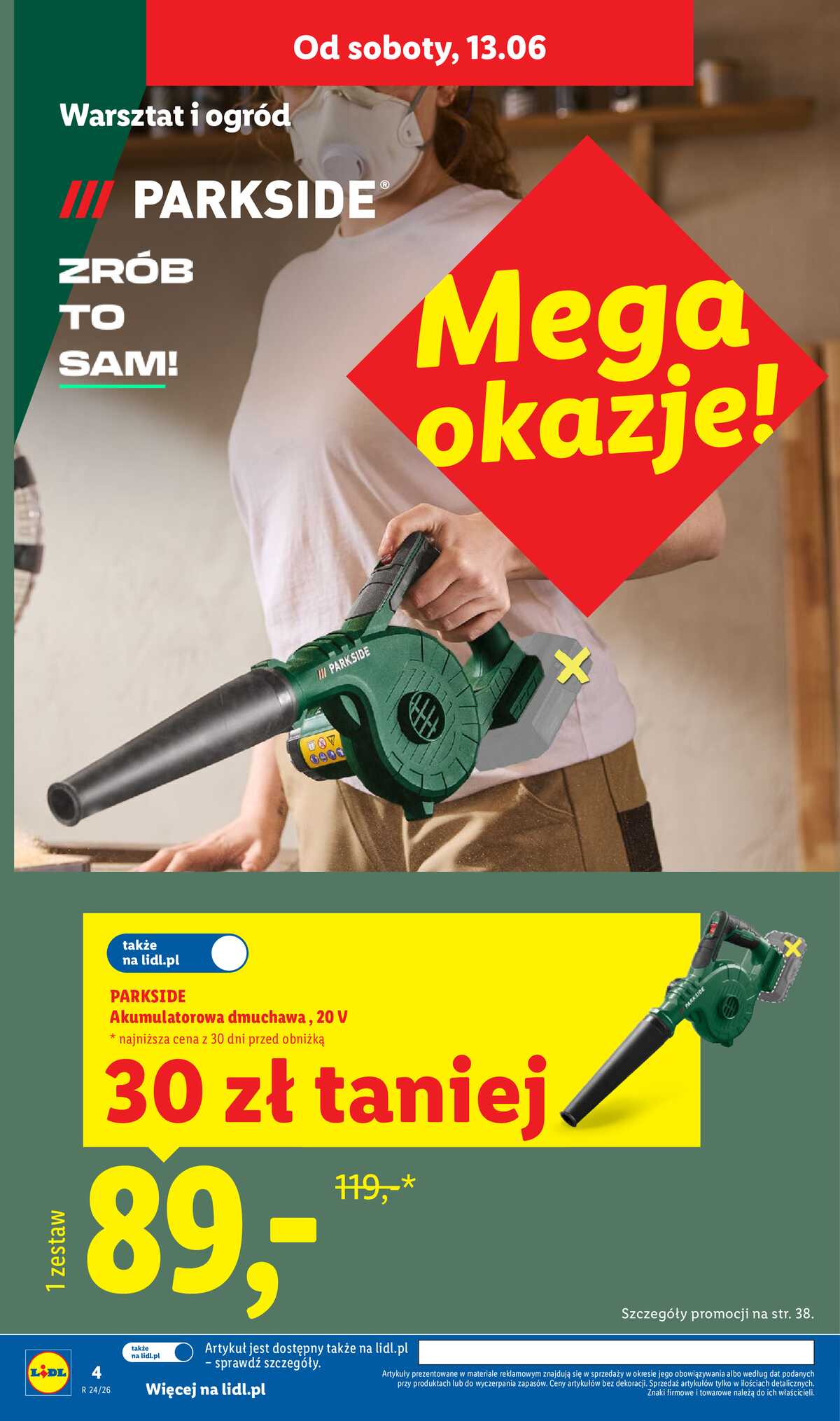 Leták Lidl Polsko 8.6.-13.6.2026 - Katalog platný od 8.06 strana 4