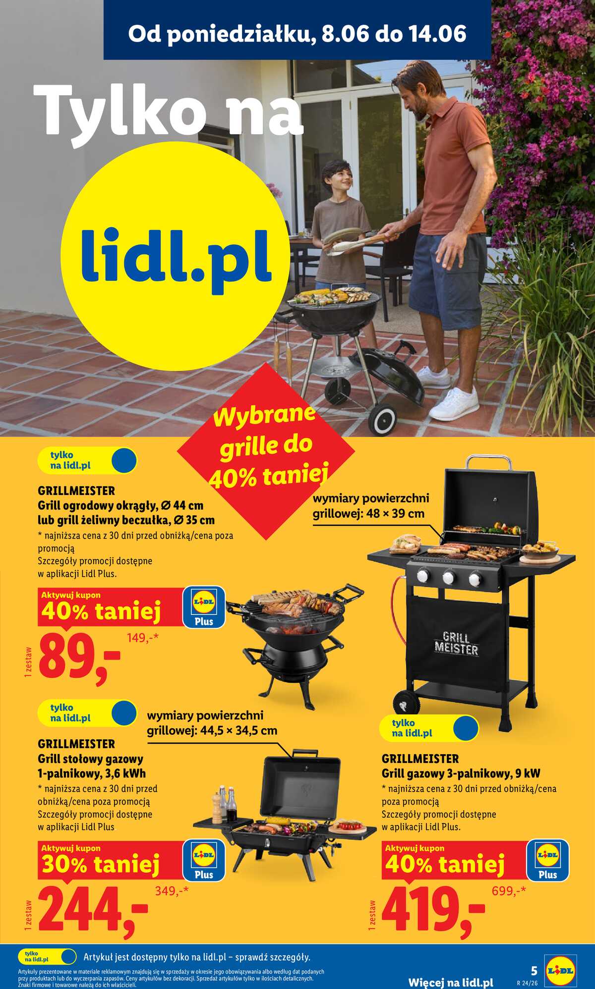 Leták Lidl Polsko 8.6.-13.6.2026 - Katalog platný od 8.06 strana 5