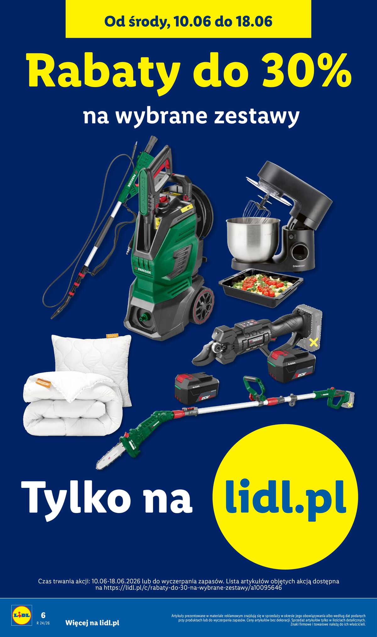 Leták Lidl Polsko 8.6.-13.6.2026 - Katalog platný od 8.06 strana 6