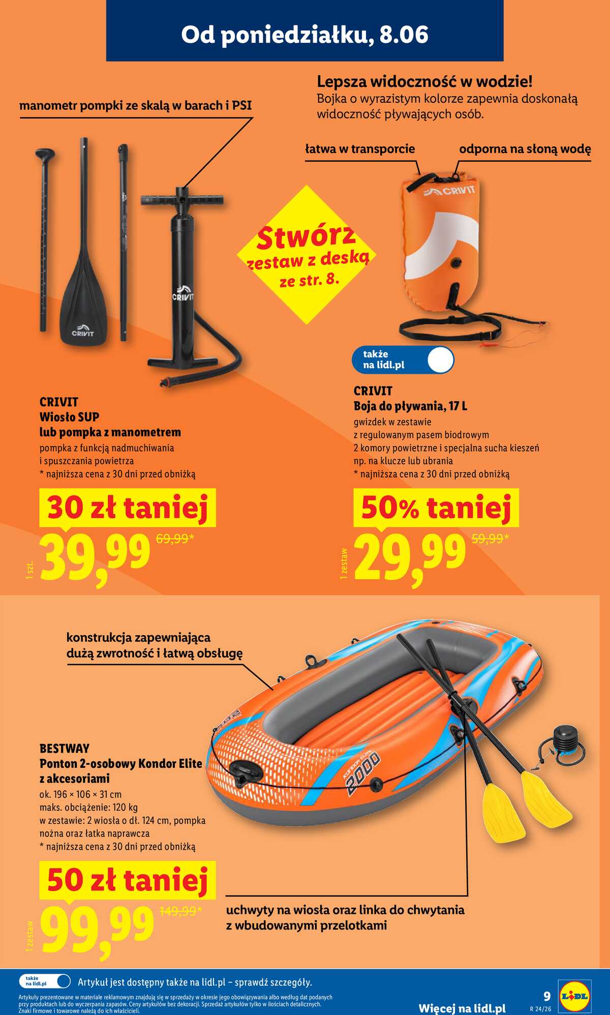 Leták Lidl Polsko 8.6.-13.6.2026 - Katalog platný od 8.06 strana 9