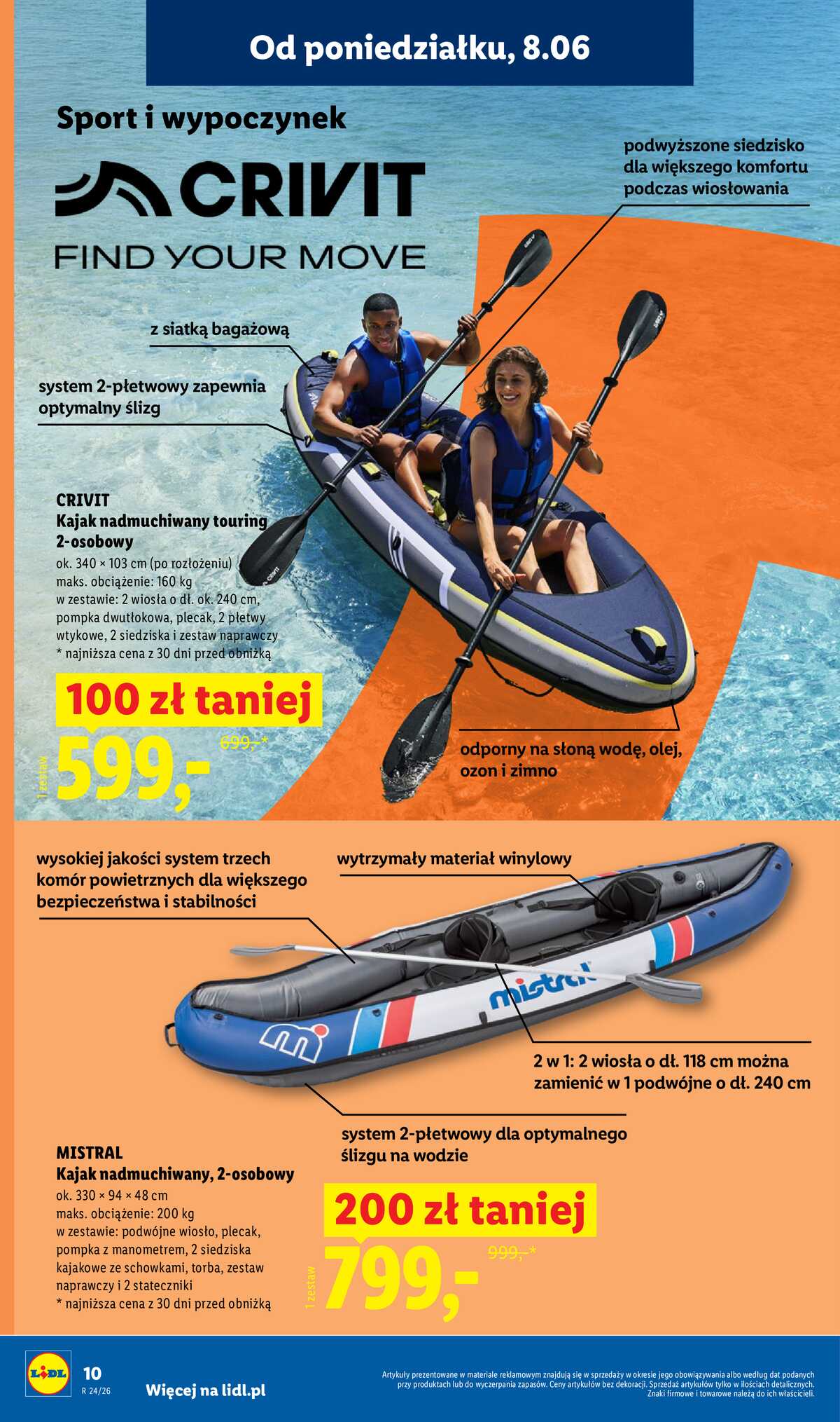 Leták Lidl Polsko 8.6.-13.6.2026 - Katalog platný od 8.06 strana 10