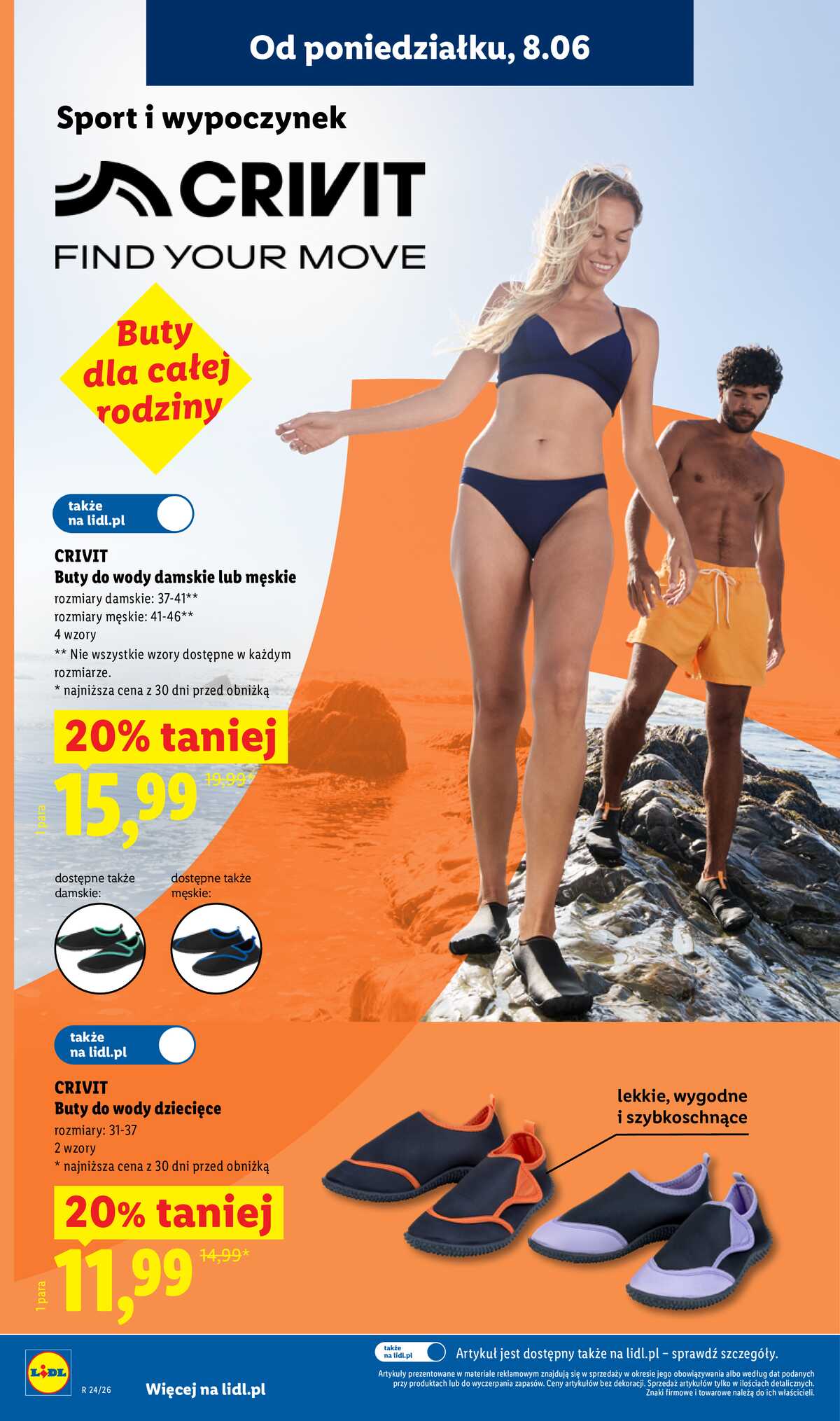 Leták Lidl Polsko 8.6.-13.6.2026 - Katalog platný od 8.06 strana 14