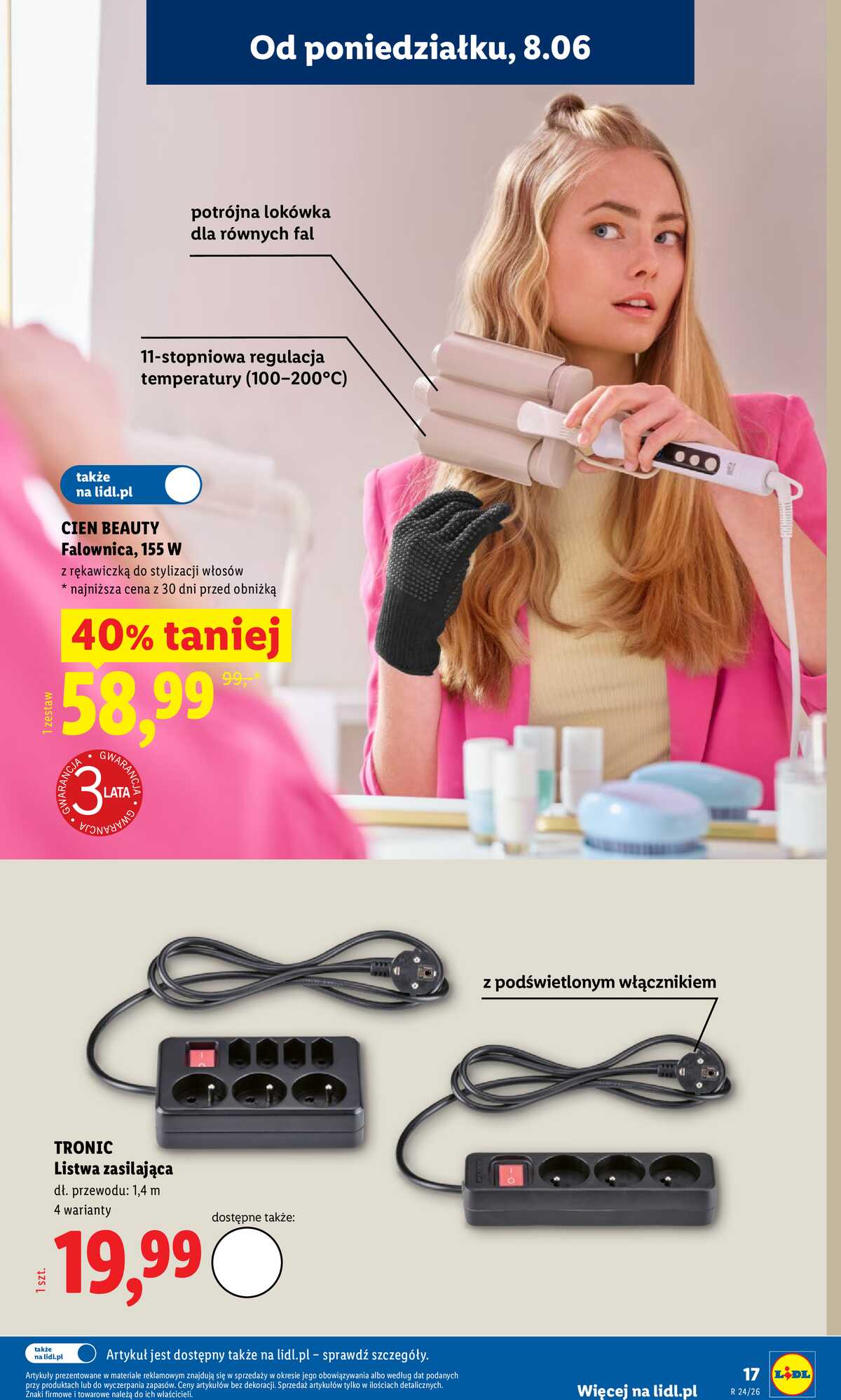 Leták Lidl Polsko 8.6.-13.6.2026 - Katalog platný od 8.06 strana 19