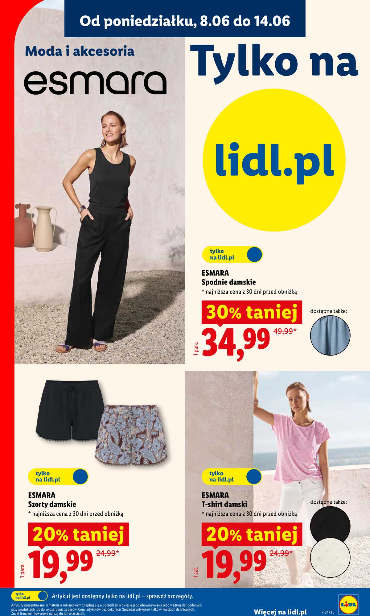 Leták Lidl Polsko 8.6.-13.6.2026 - Katalog platný od 8.06 strana 26