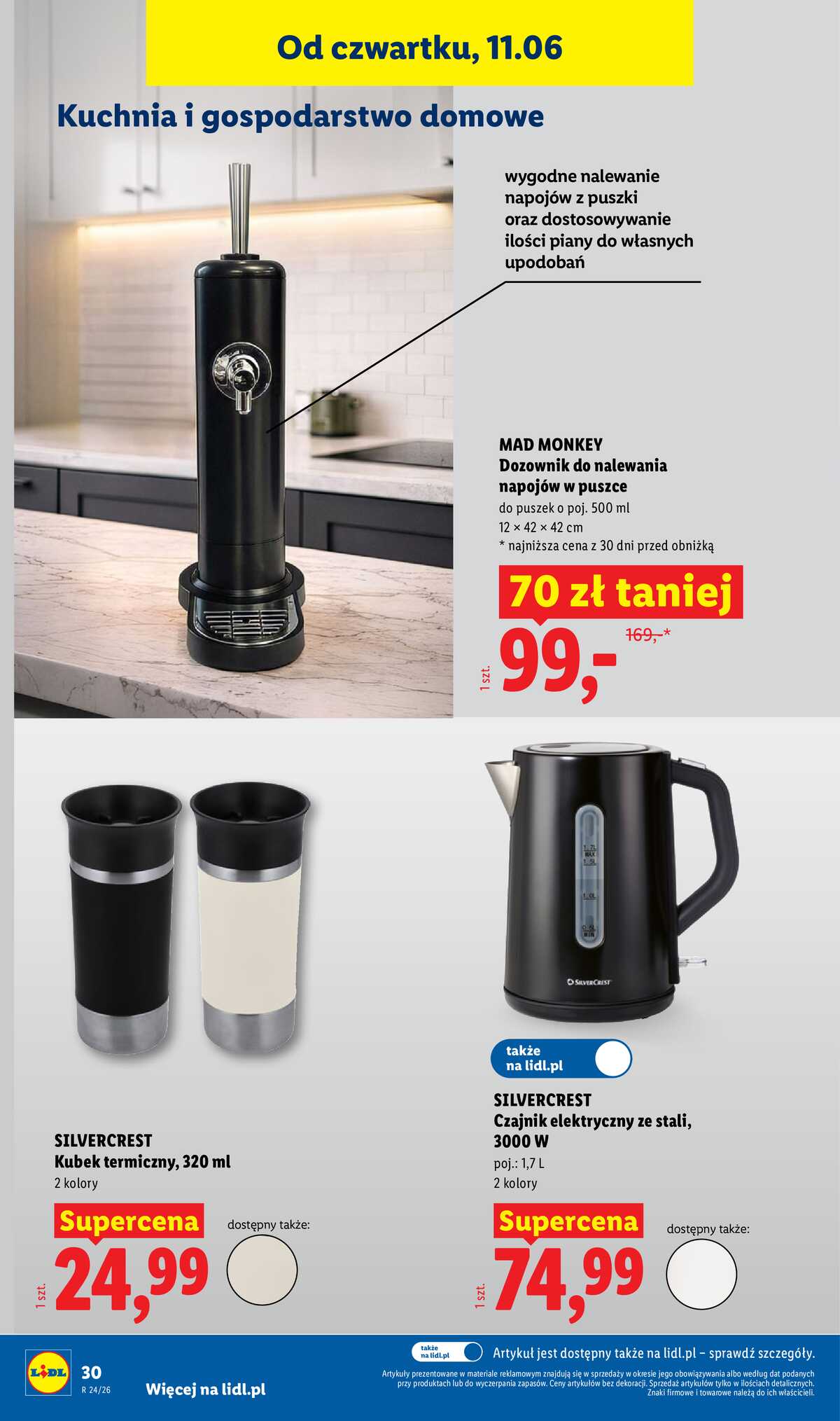 Leták Lidl Polsko 8.6.-13.6.2026 - Katalog platný od 8.06 strana 34