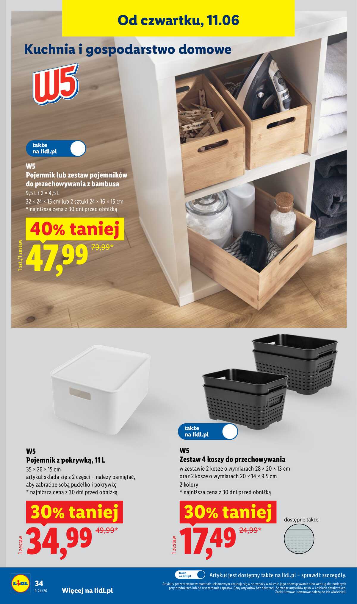 Leták Lidl Polsko 8.6.-13.6.2026 - Katalog platný od 8.06 strana 38