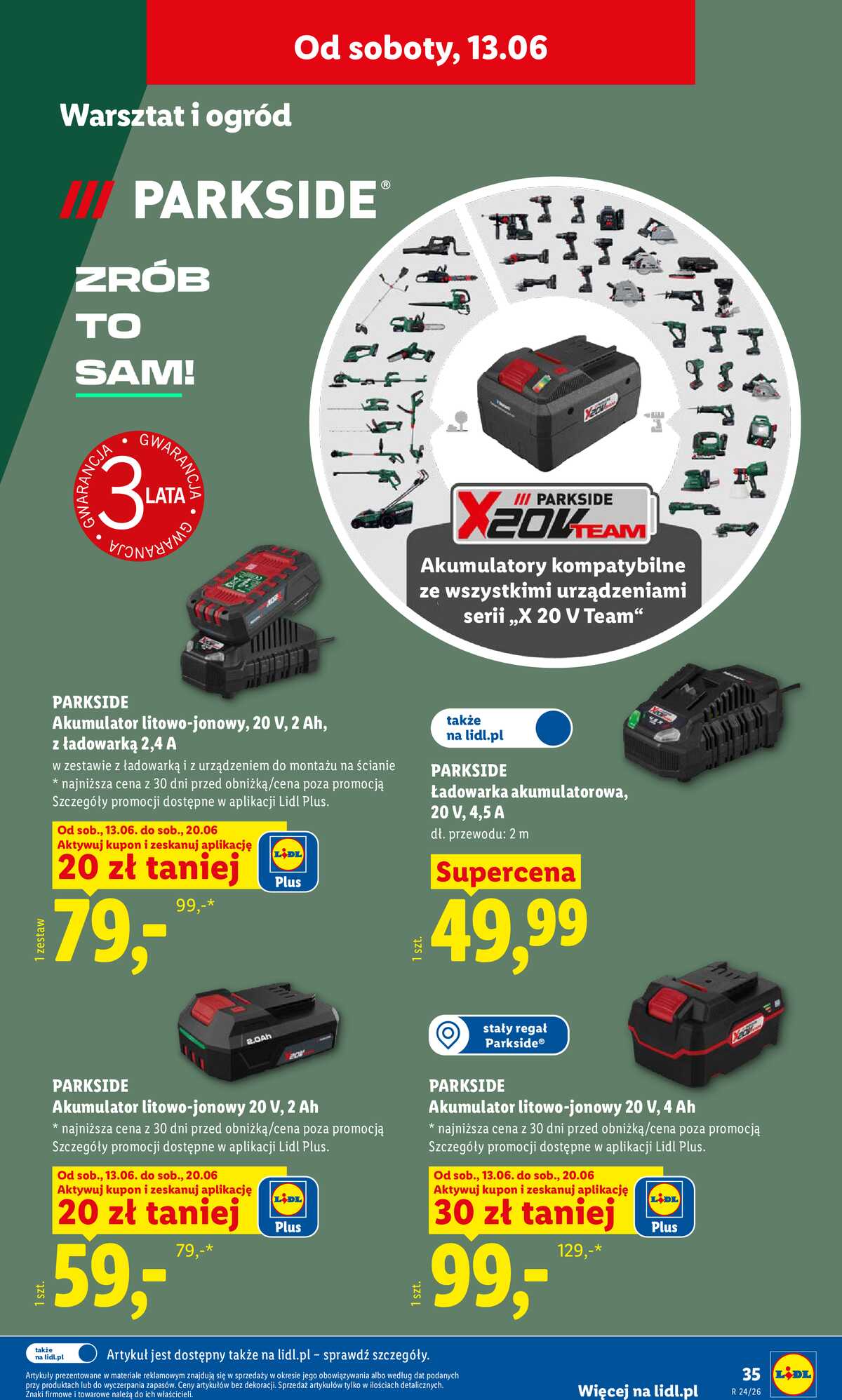 Leták Lidl Polsko 8.6.-13.6.2026 - Katalog platný od 8.06 strana 39