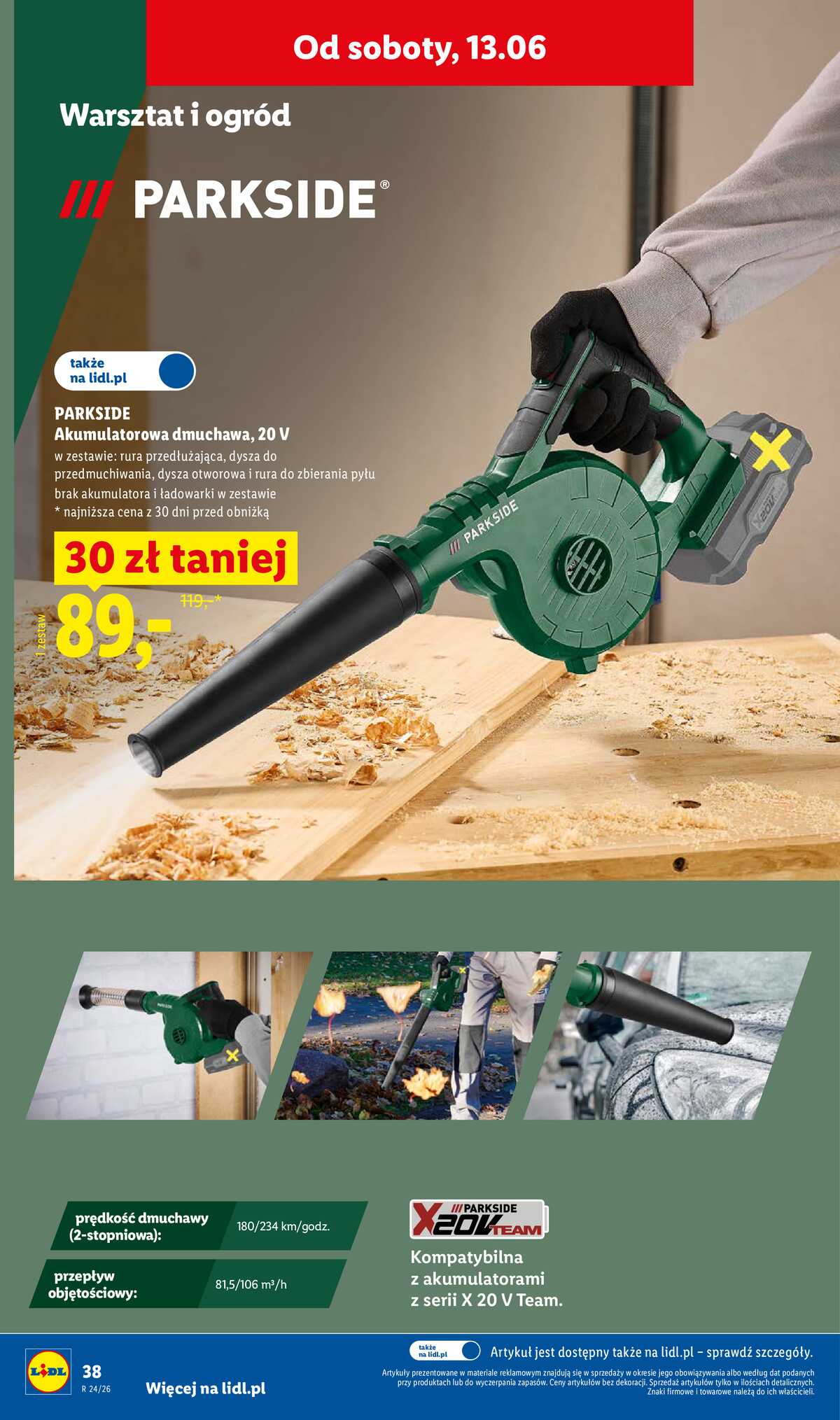 Leták Lidl Polsko 8.6.-13.6.2026 - Katalog platný od 8.06 strana 42