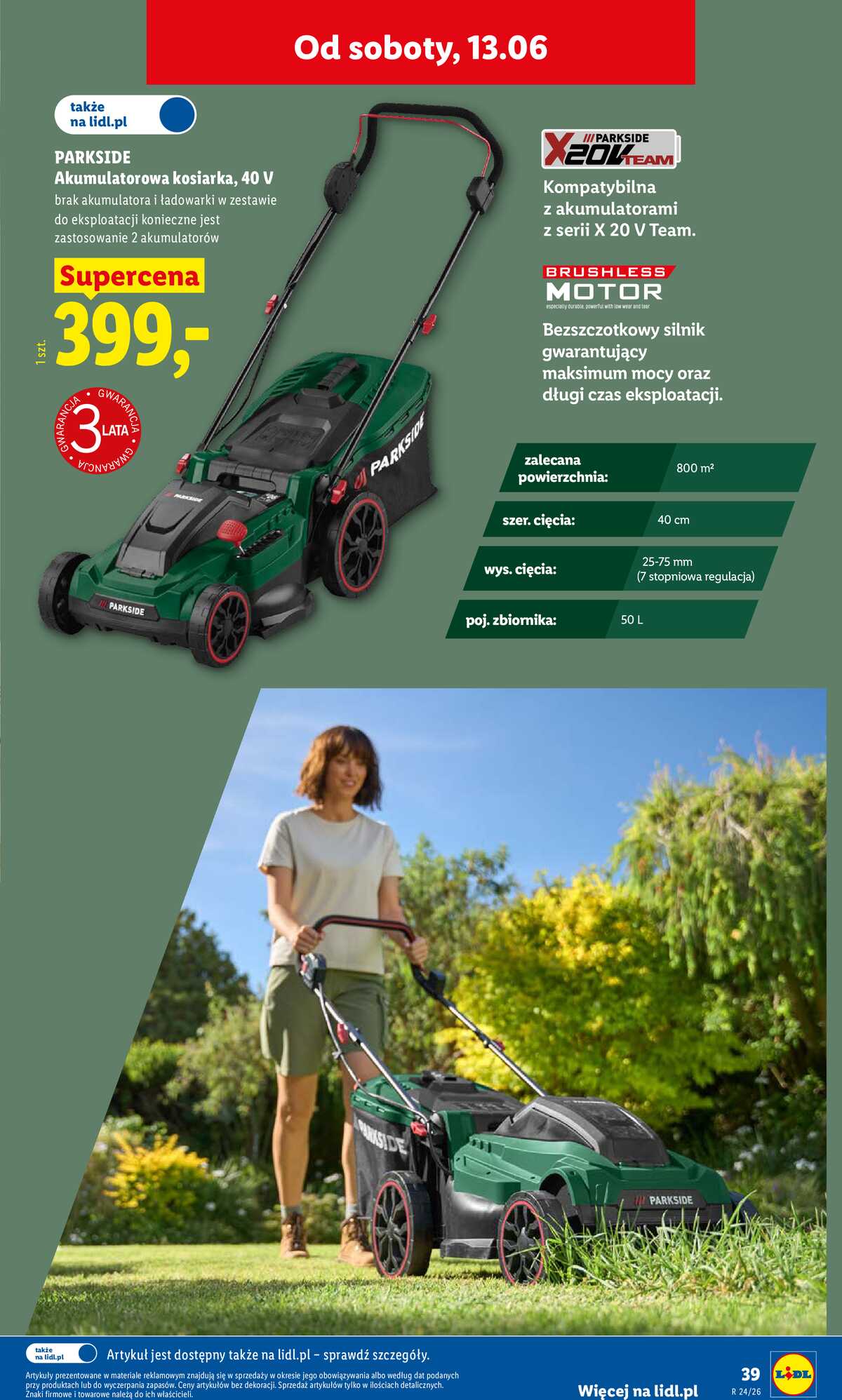 Leták Lidl Polsko 8.6.-13.6.2026 - Katalog platný od 8.06 strana 43