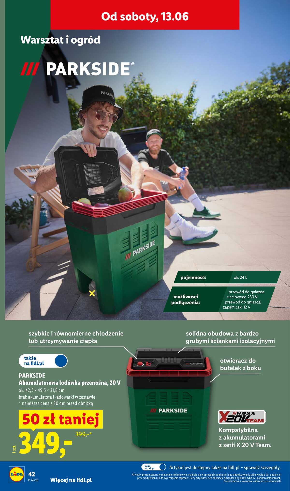 Leták Lidl Polsko 8.6.-13.6.2026 - Katalog platný od 8.06 strana 46