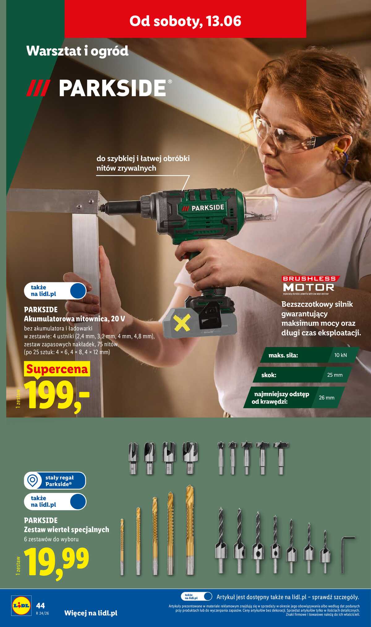 Leták Lidl Polsko 8.6.-13.6.2026 - Katalog platný od 8.06 strana 48