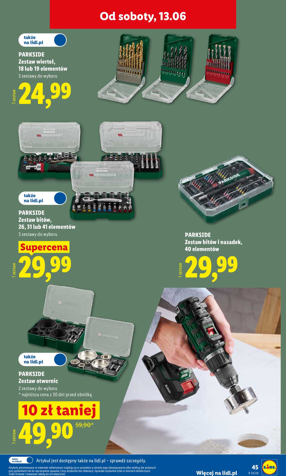 Leták Lidl Polsko 8.6.-13.6.2026 - Katalog platný od 8.06 strana 49