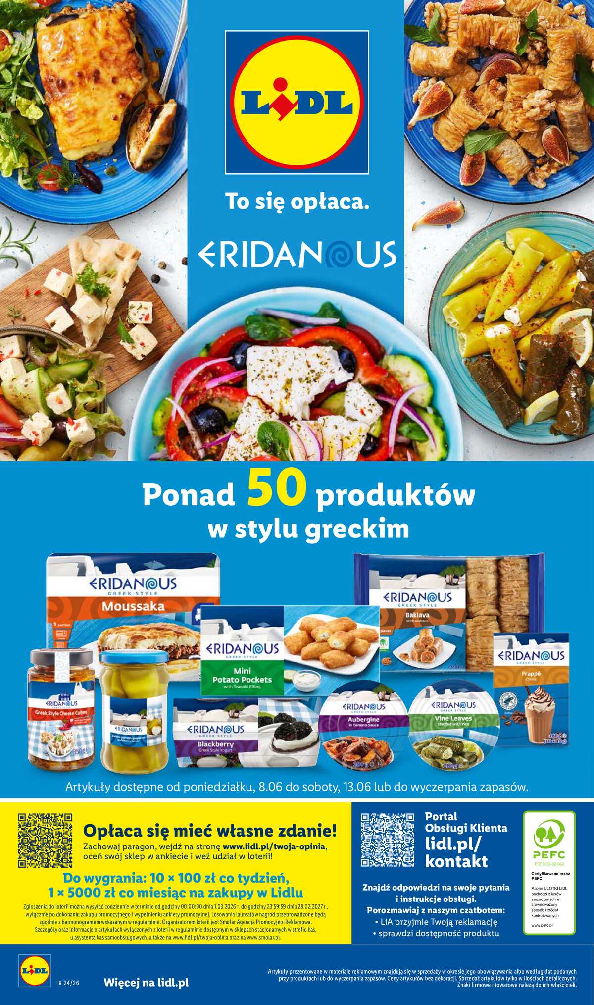 Leták Lidl Polsko 8.6.-13.6.2026 - Katalog platný od 8.06 strana 54