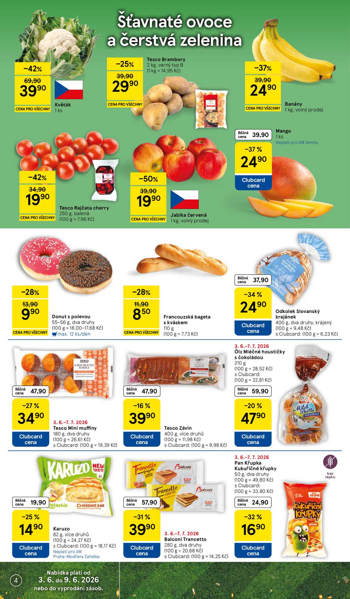 Tesco supermarkety od 3.6. do 9.6.2026 strana 4
