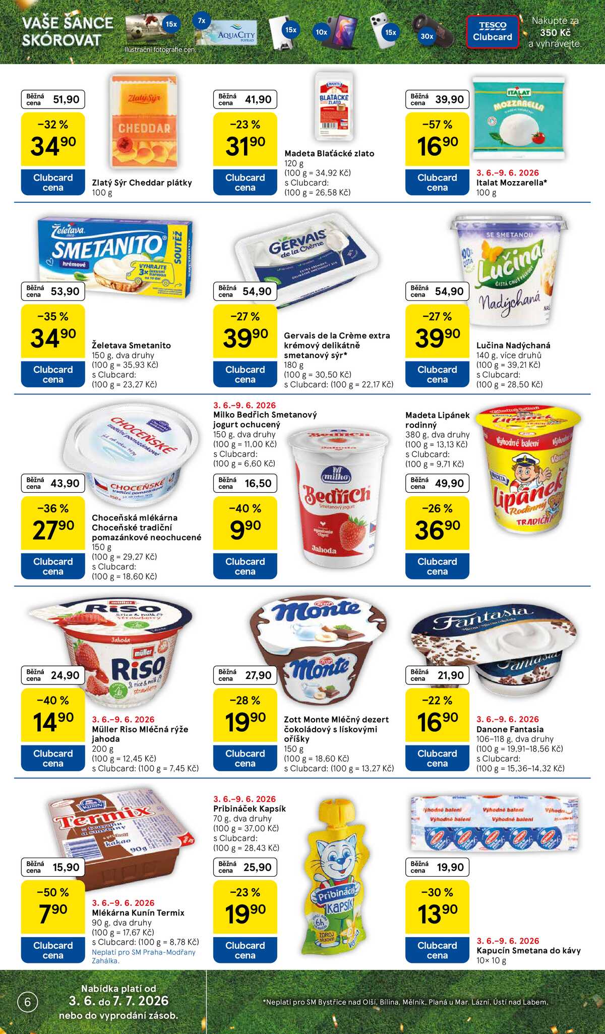 Tesco supermarkety od 3.6. do 9.6.2026 strana 6