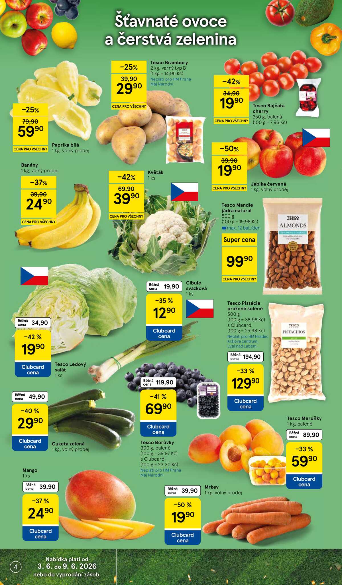 Tesco malé hypermarkety od 3.6. do 9.6.2026 strana 4