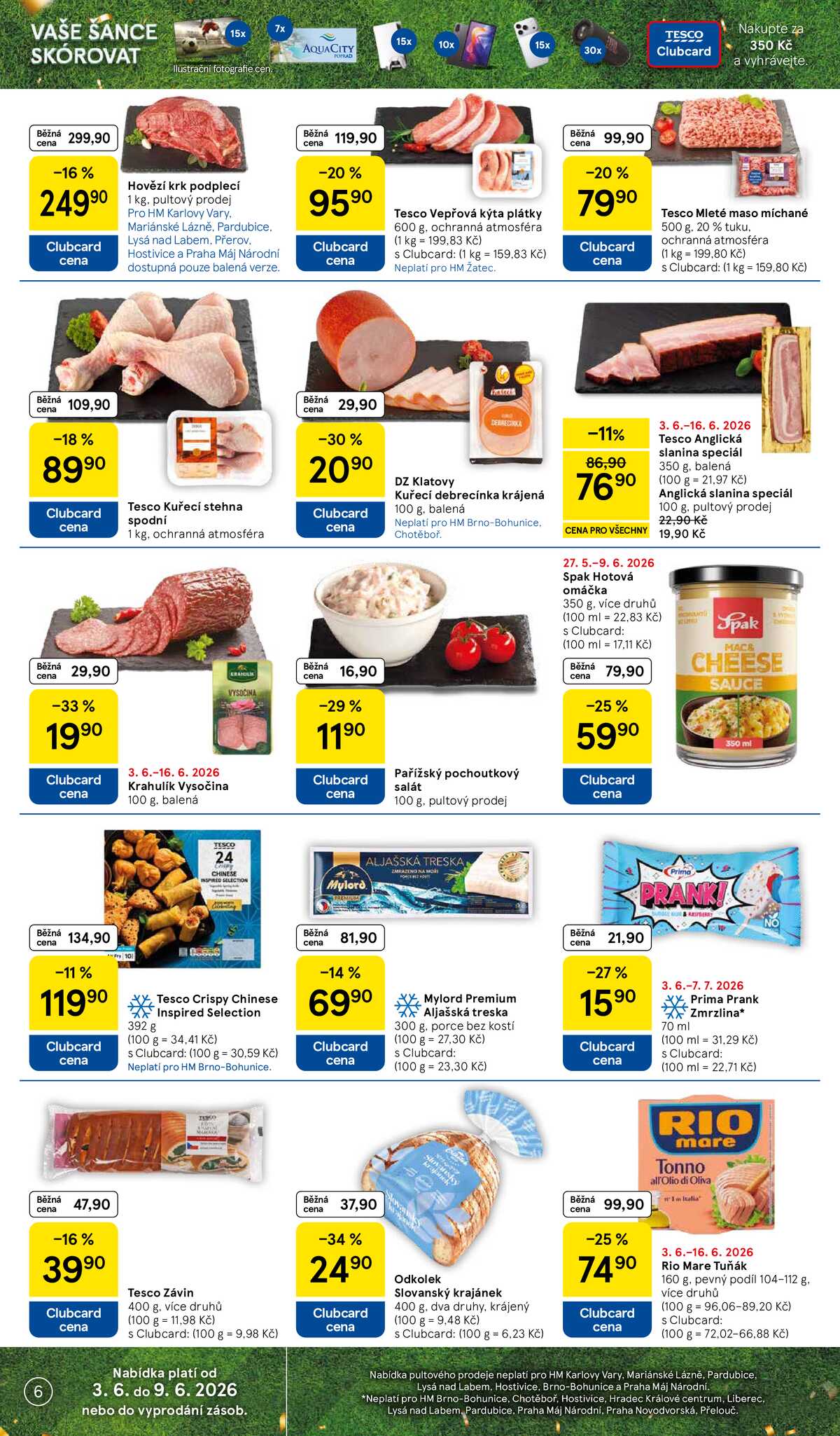 Tesco malé hypermarkety od 3.6. do 9.6.2026 strana 6