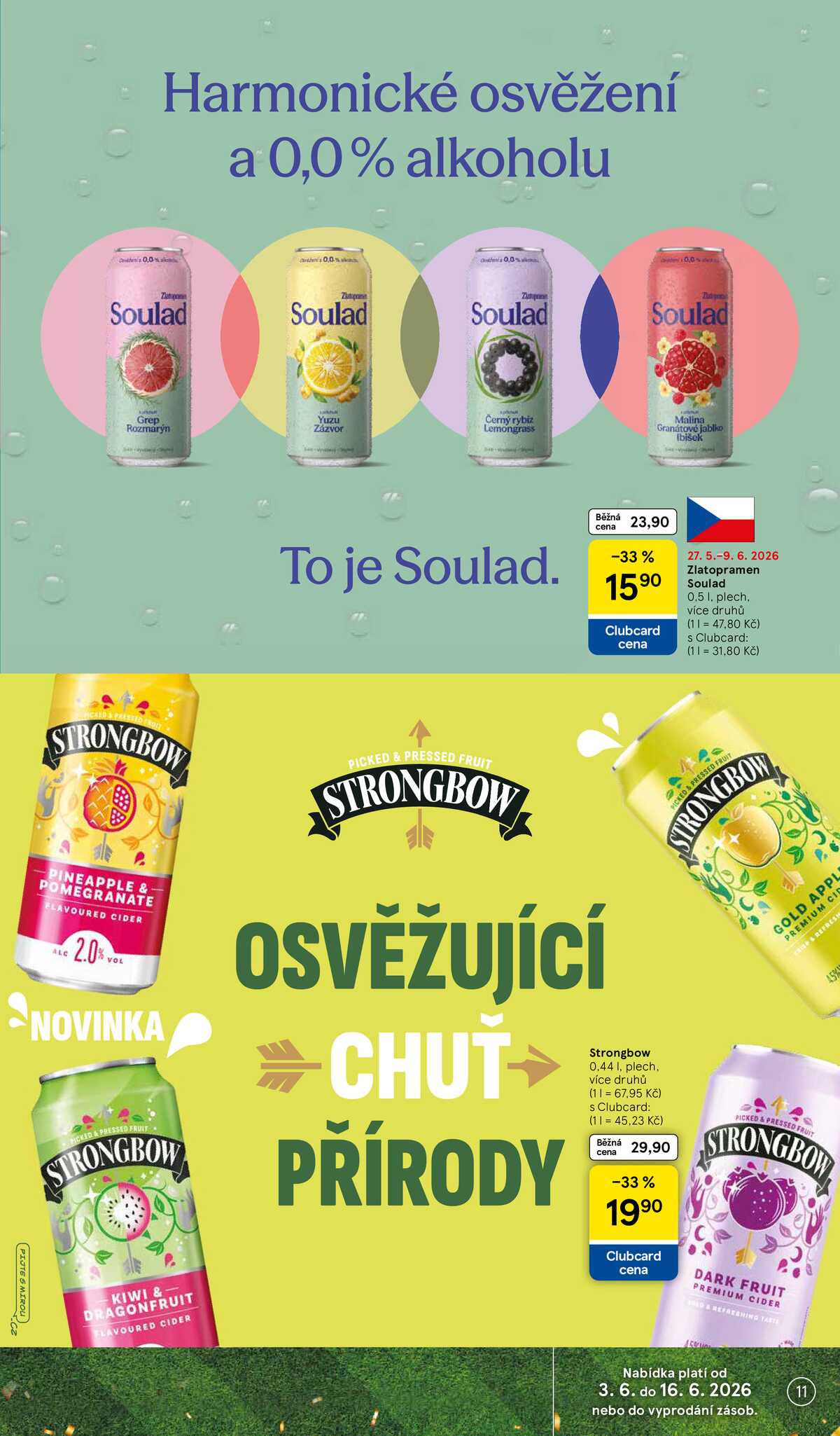 Tesco malé hypermarkety od 3.6. do 9.6.2026 strana 11