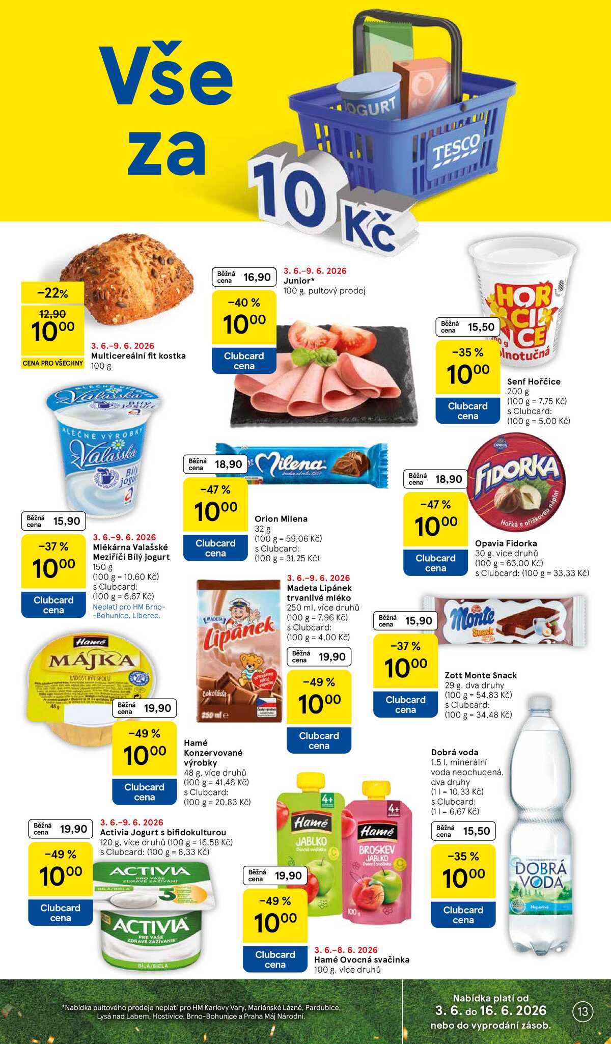 Tesco malé hypermarkety od 3.6. do 9.6.2026 strana 13