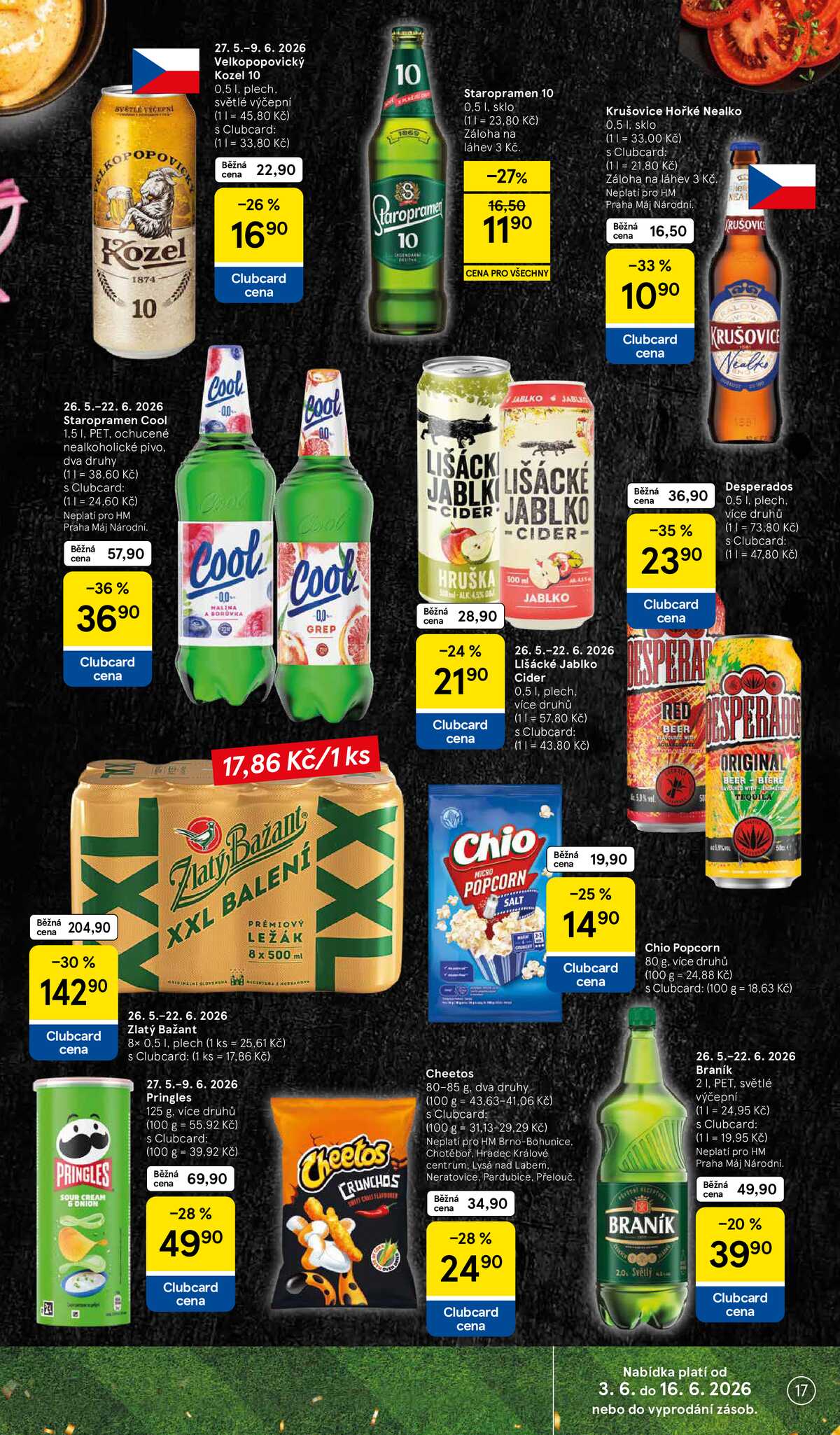 Tesco malé hypermarkety od 3.6. do 9.6.2026 strana 17