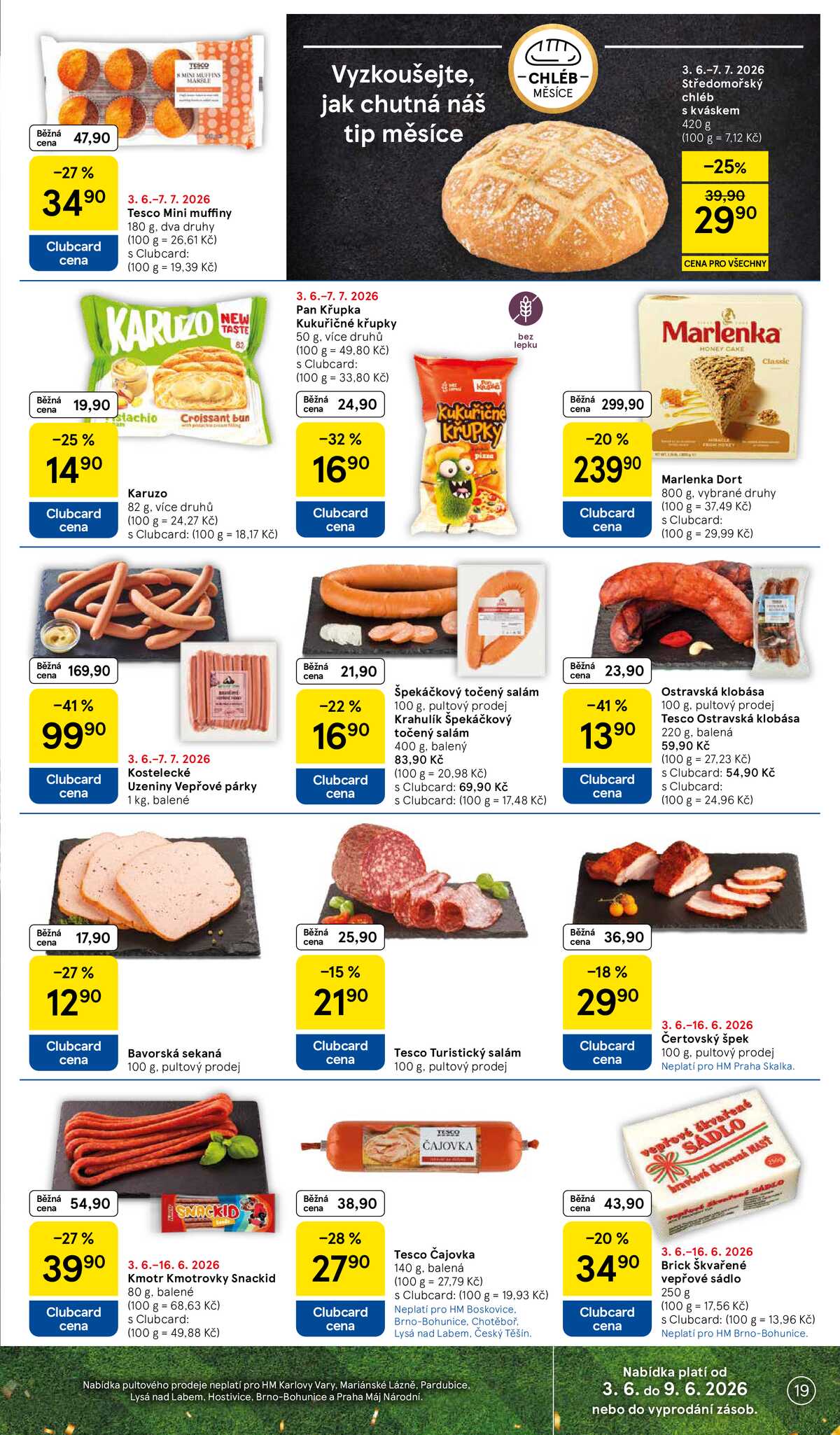 Tesco malé hypermarkety od 3.6. do 9.6.2026 strana 19