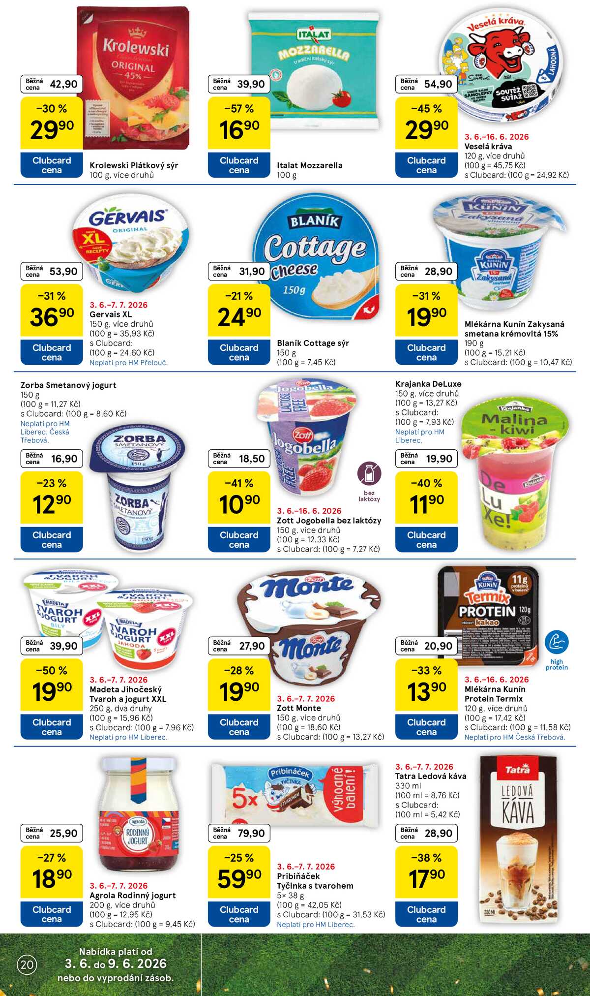 Tesco malé hypermarkety od 3.6. do 9.6.2026 strana 20