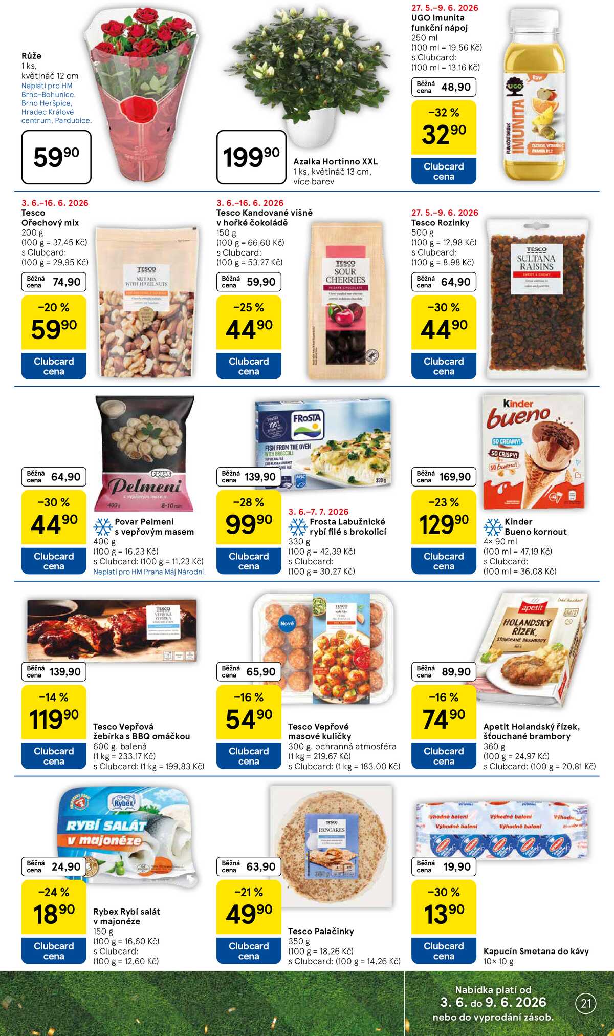 Tesco malé hypermarkety od 3.6. do 9.6.2026 strana 21
