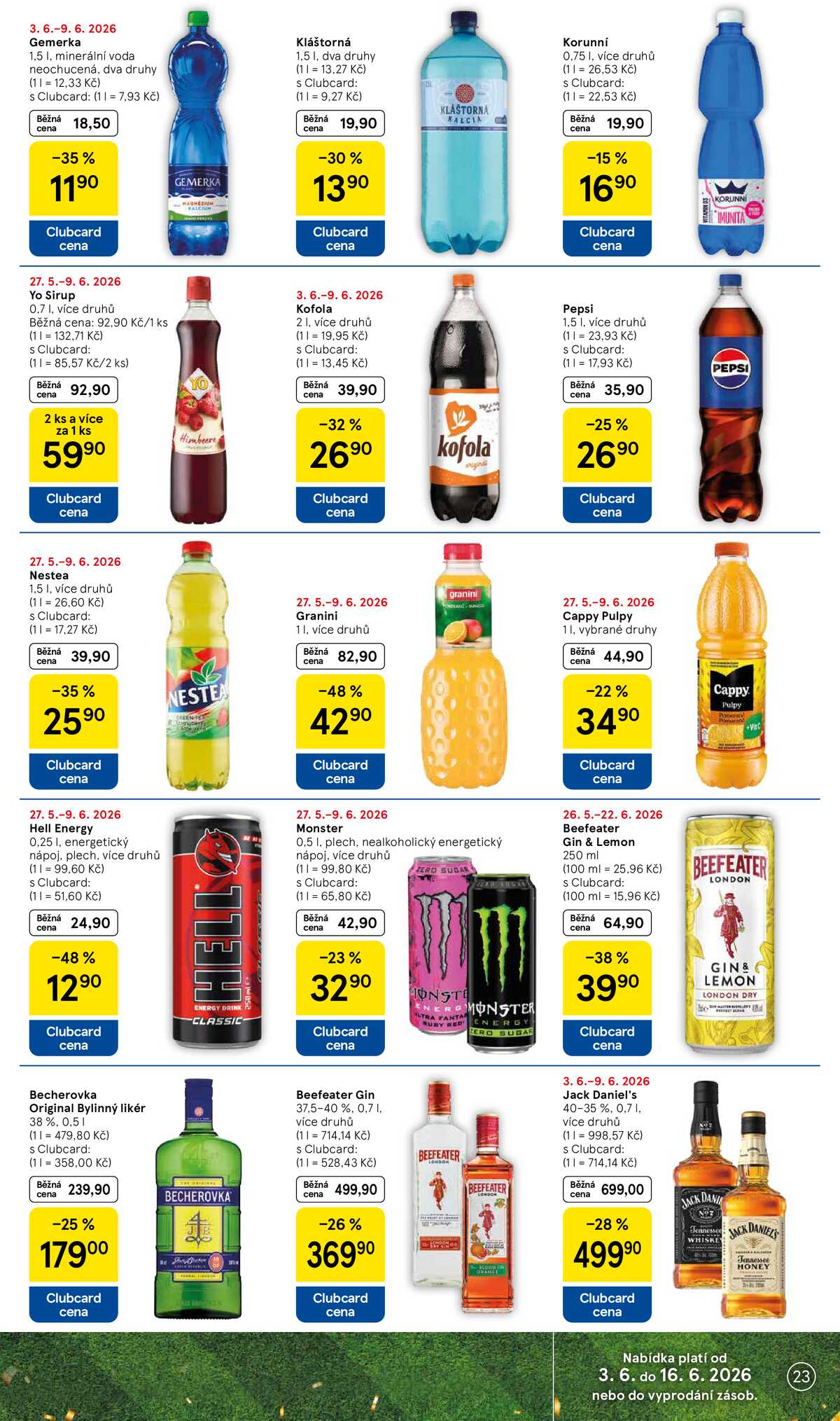 Tesco malé hypermarkety od 3.6. do 9.6.2026 strana 23