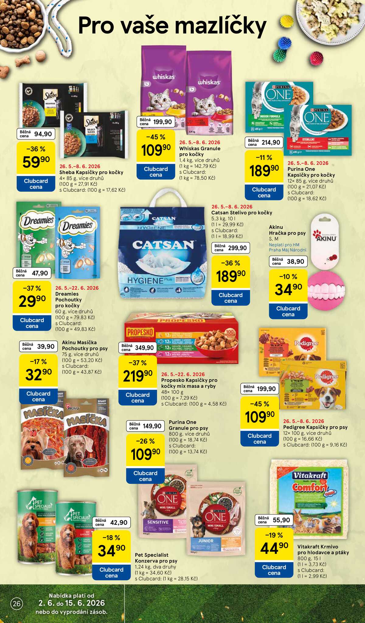 Tesco malé hypermarkety od 3.6. do 9.6.2026 strana 26