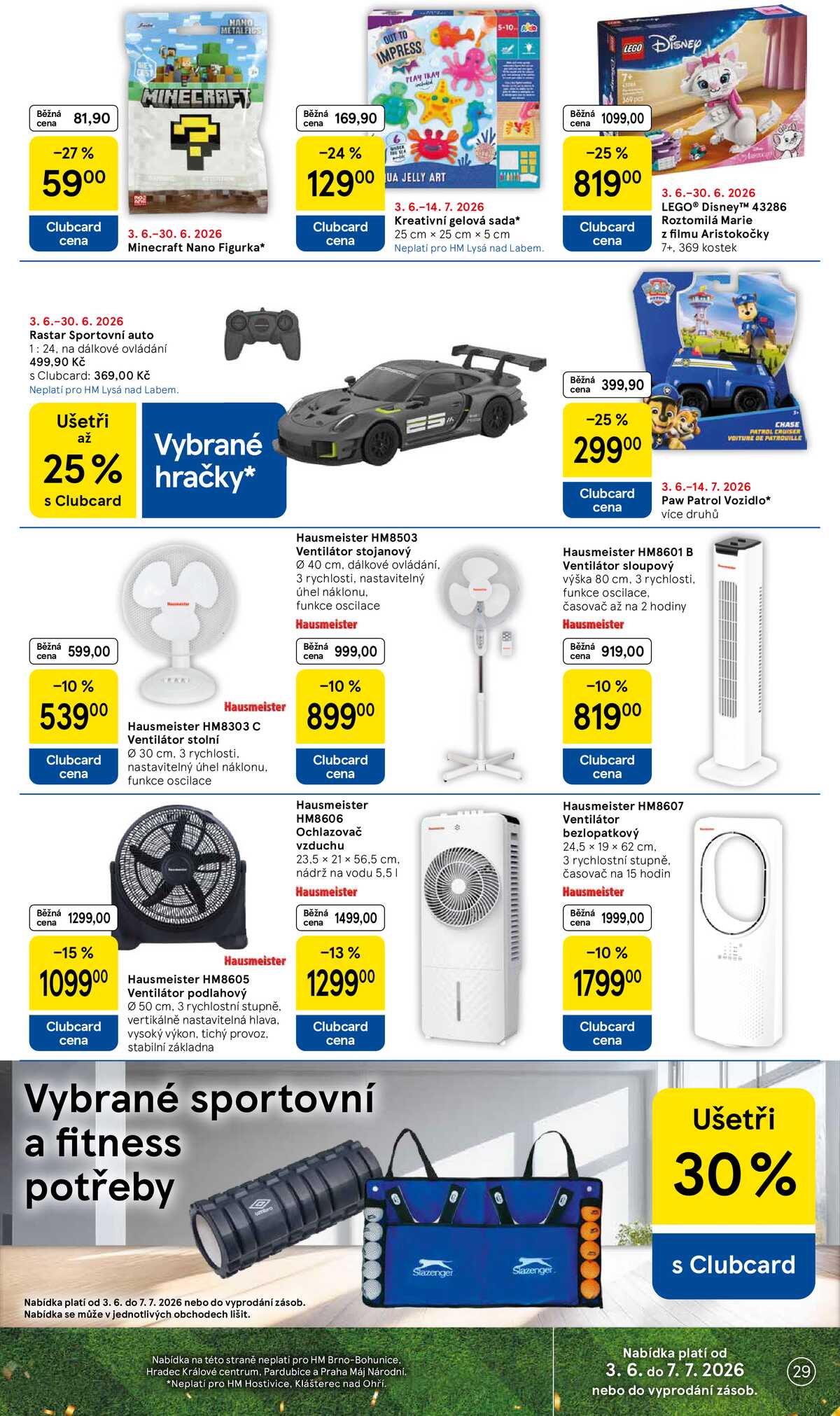 Tesco malé hypermarkety od 3.6. do 9.6.2026 strana 29
