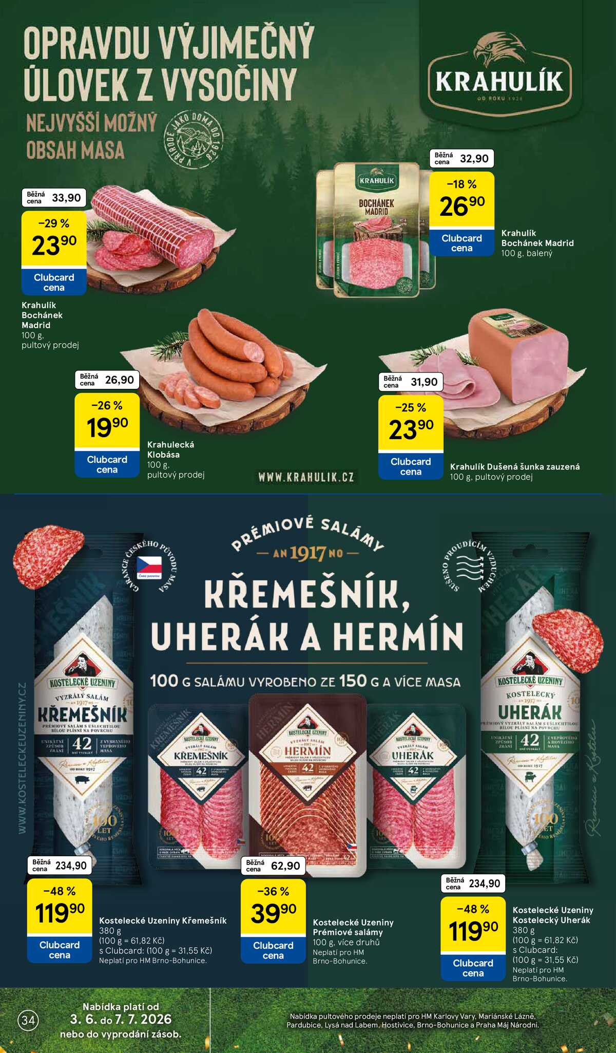 Tesco malé hypermarkety od 3.6. do 9.6.2026 strana 34