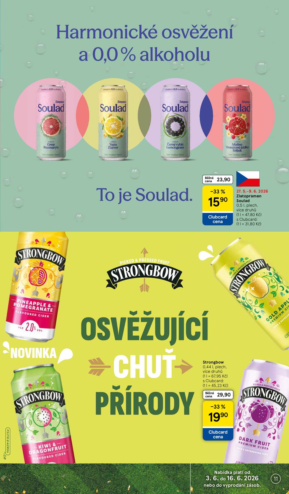 Leták Tesco - Tesco malé hypermarkety od 3.6. do 9.6.2026 - strana 11 Leták Tesco - Tesco malé hypermarkety od 3.6. do 9.6.2026 - strana 11
