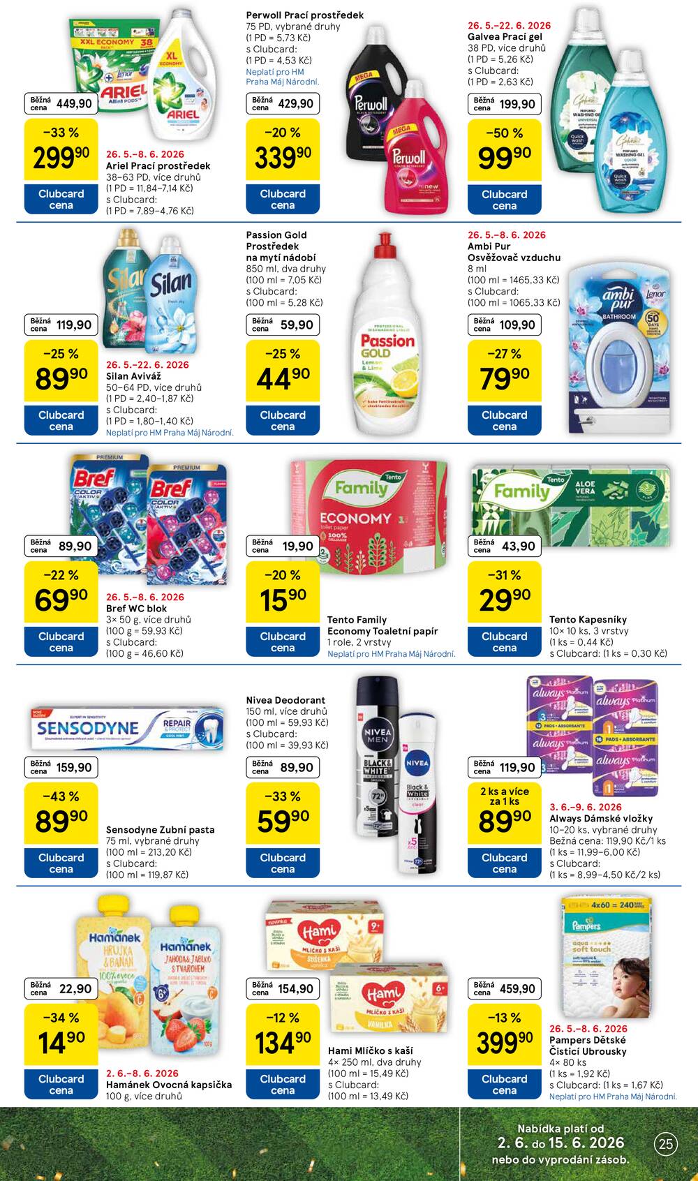 Tesco malé hypermarkety od 3.6. do 9.6.2026