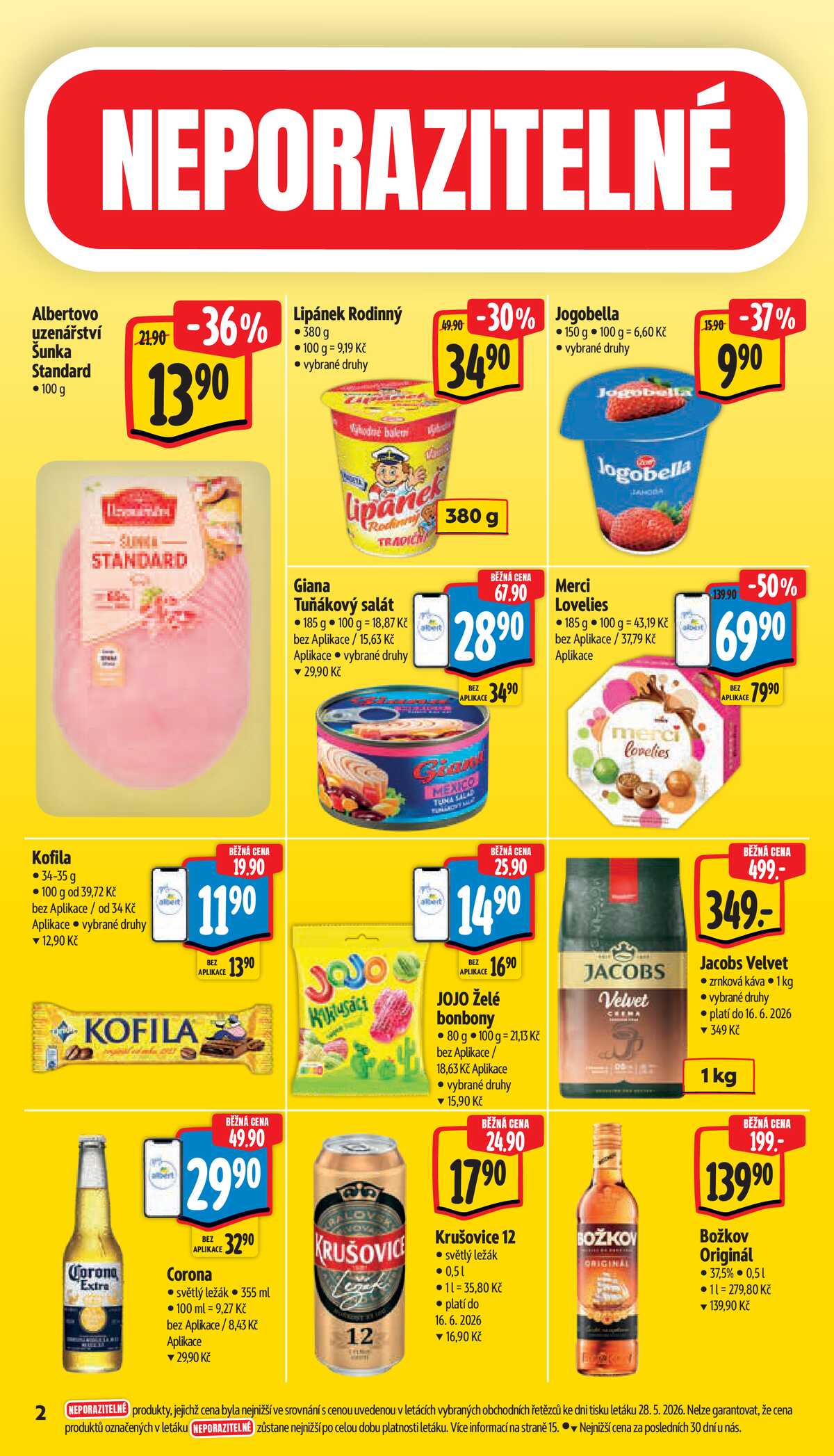 Albert Supermarket od 3.6. do 9.6.2026 strana 2