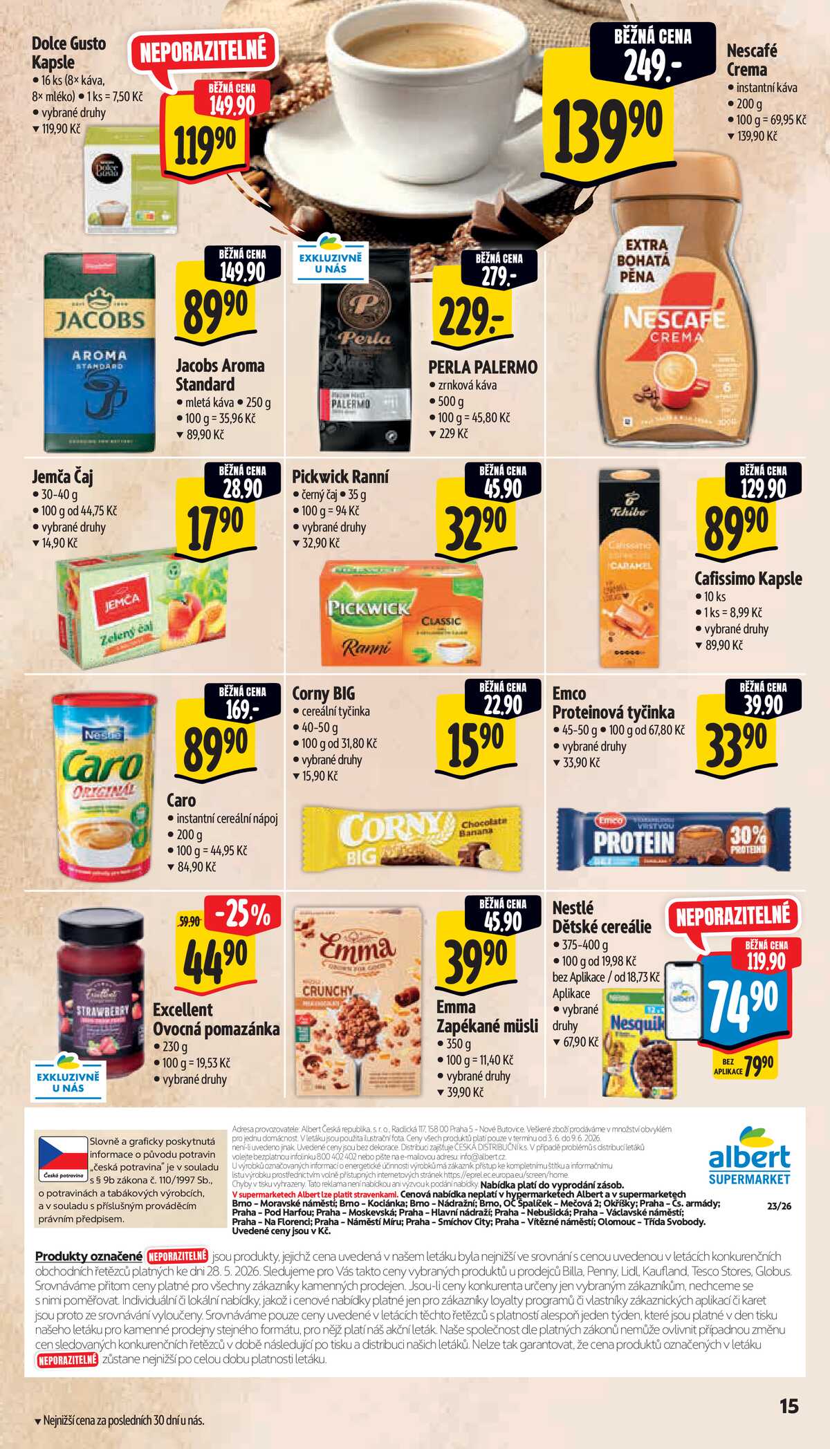 Albert Supermarket od 3.6. do 9.6.2026 strana 21