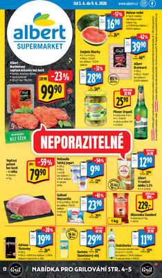 Albert Supermarket od 3.6. do 9.6.2026