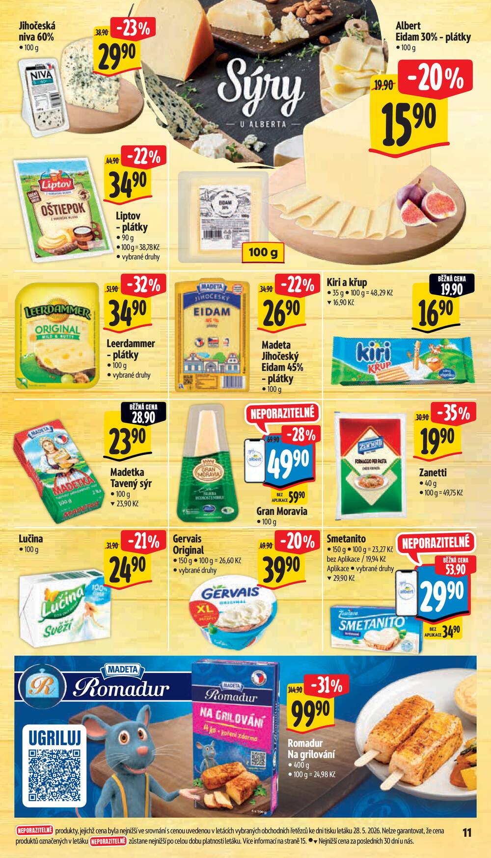 Albert Supermarket Jihomoravský od 3.6. do 9.6.2026