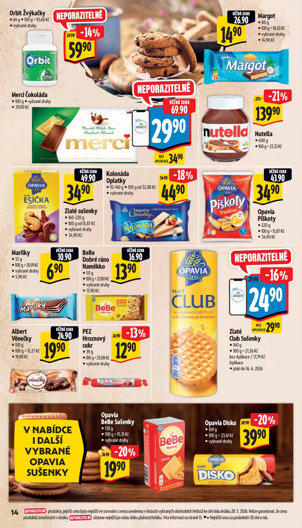Albert Supermarket Jihomoravský od 3.6. do 9.6.2026