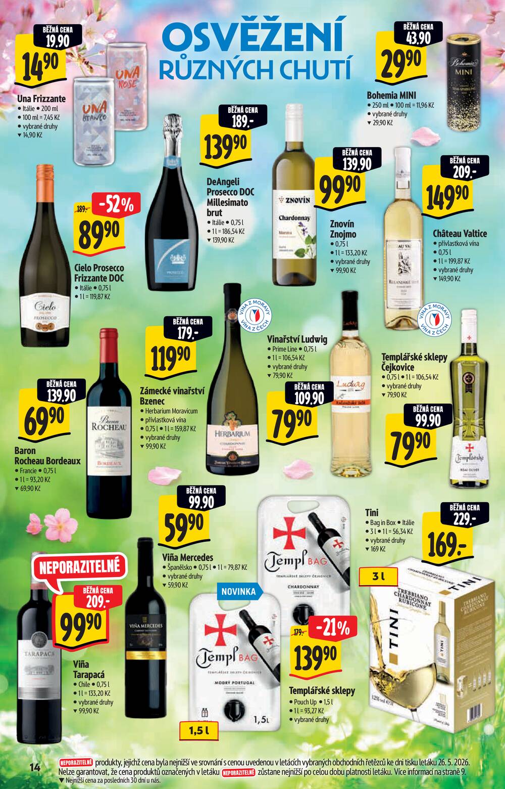 Leták Albert - Albert Supermarket katalog Léto od 3.6. do 16.6.2026 - strana 14