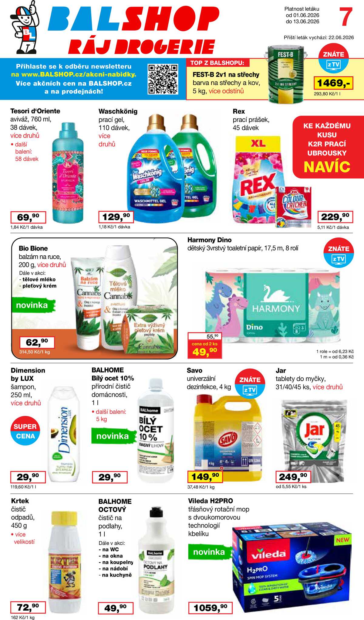 Ráj drogerie od 1.6. do 13.6.2026 strana 1