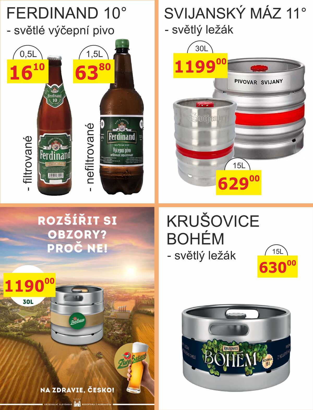BENE Nápoje od 1.6. do 30.6.2026 strana 26