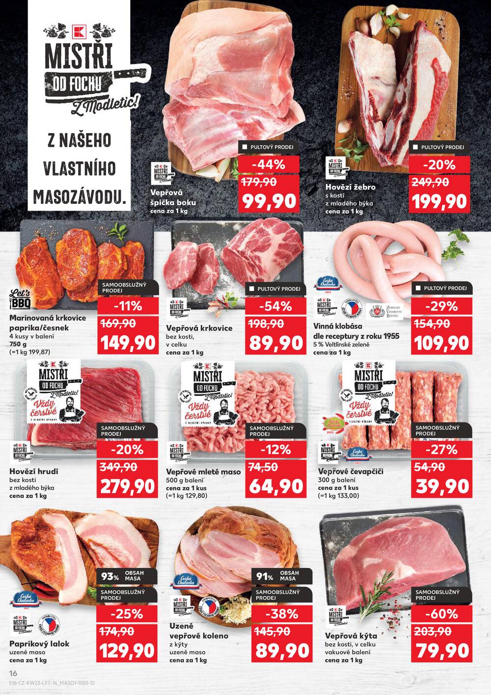 Kaufland 3.6. - 9.6. - Kaufland - Třeboň