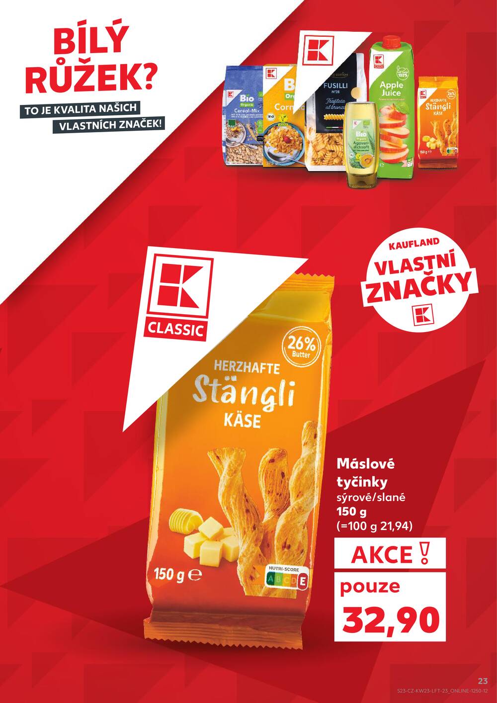 Leták Kaufland - Kaufland 3.6. - 9.6. - Kaufland - Praha 3 (Jarov) - strana 23