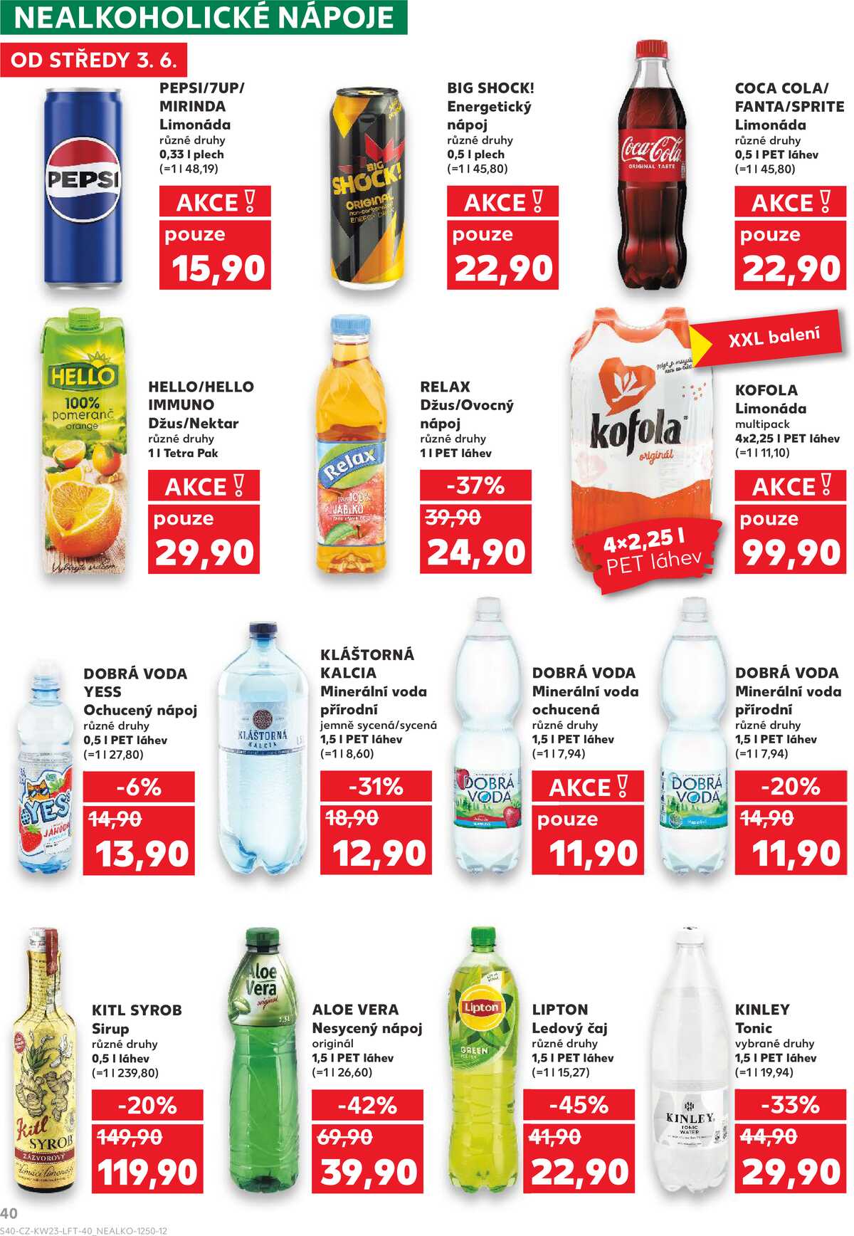 Kaufland 3.6. - 9.6. - Kaufland - Klatovy strana 40