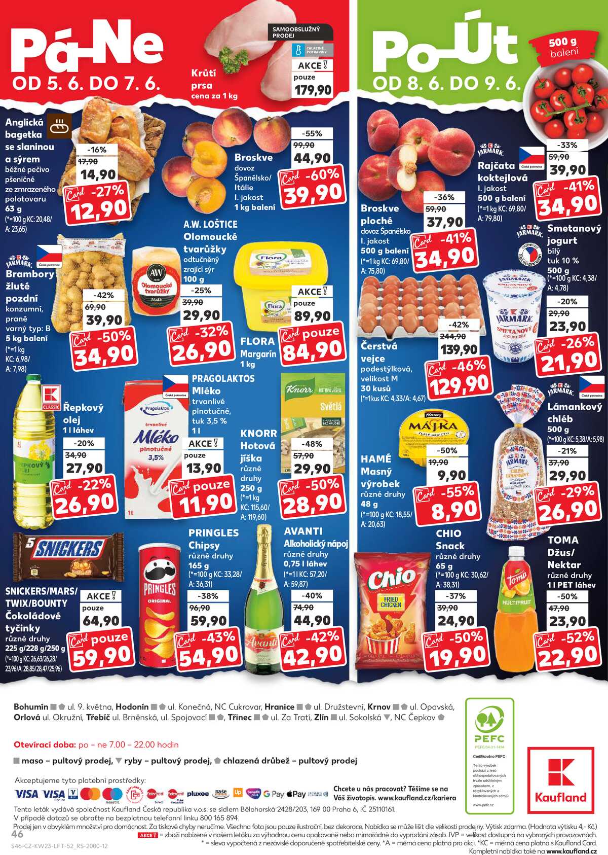 Kaufland 3.6. - 9.6. - Kaufland - Třebíč Horka-Domky strana 46