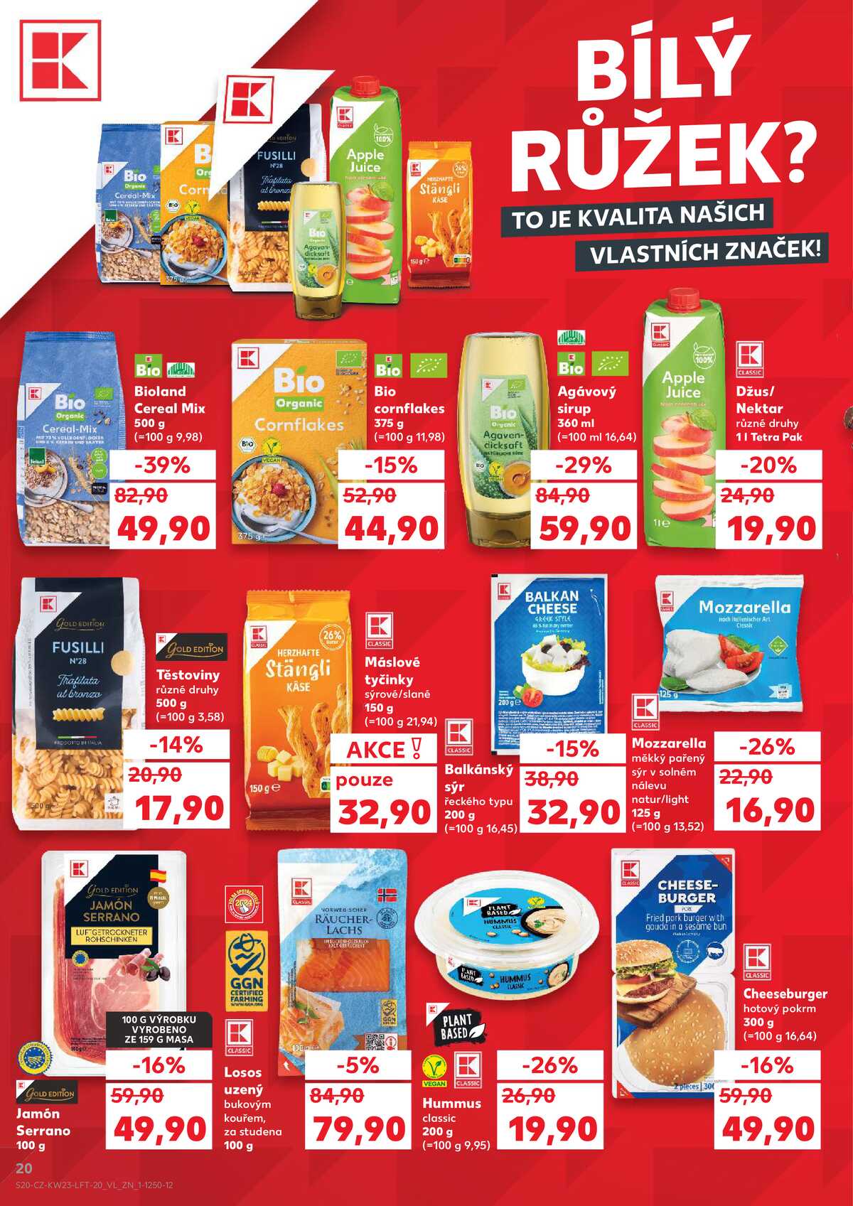 Kaufland 3.6. - 9.6. - Kaufland - Třebíč Brněnská strana 20