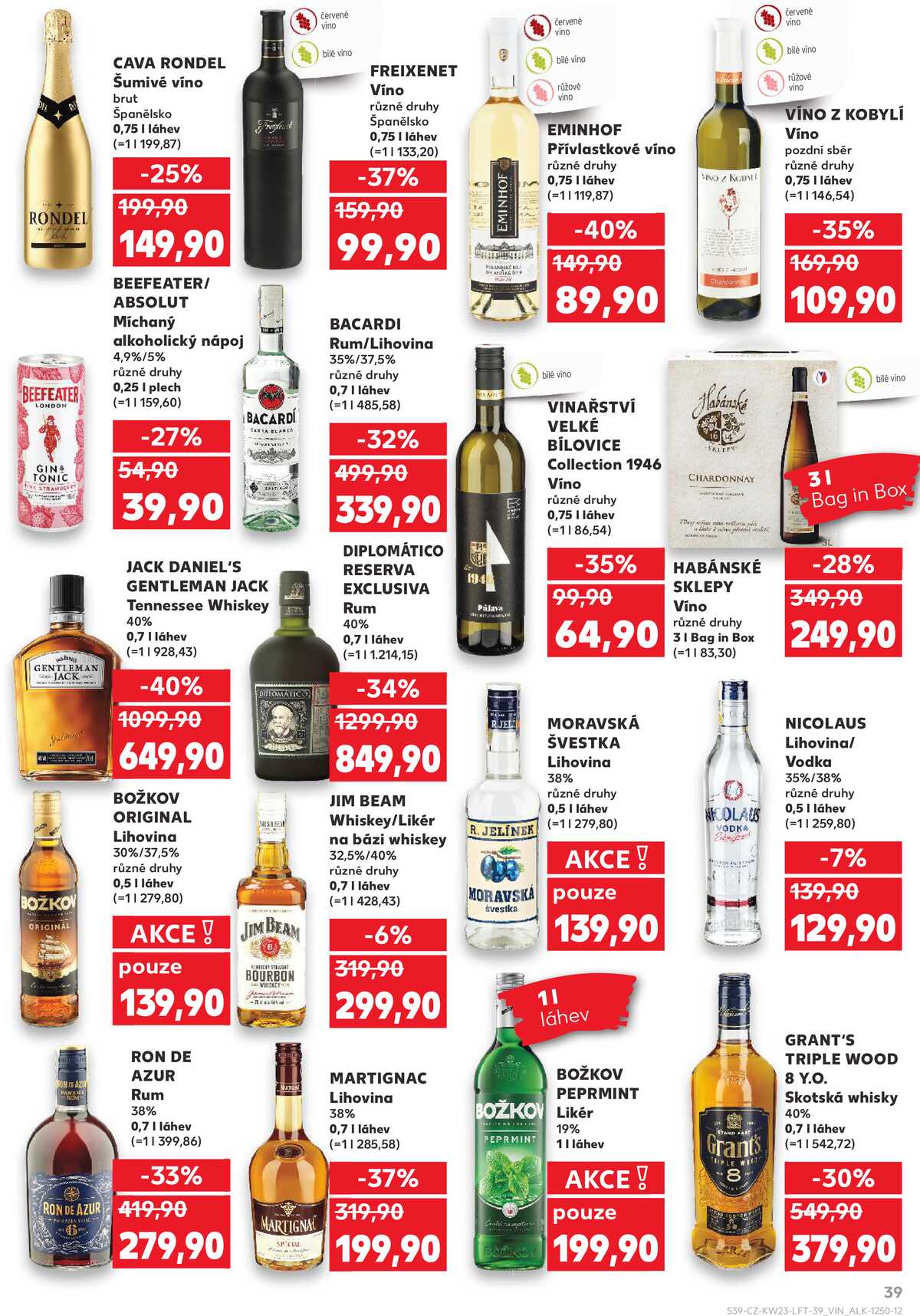 Kaufland 3.6. - 9.6. - Kaufland - Třebíč Brněnská strana 39