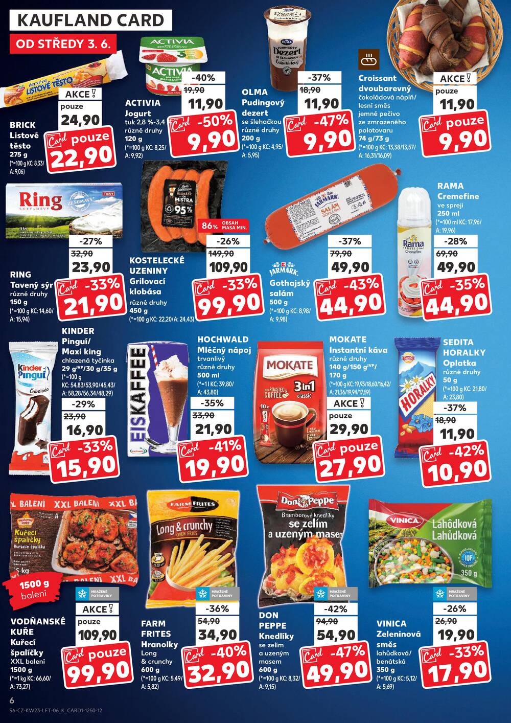 Kaufland 3.6. - 9.6. - Kaufland - Prostějov (Olomoucká)
